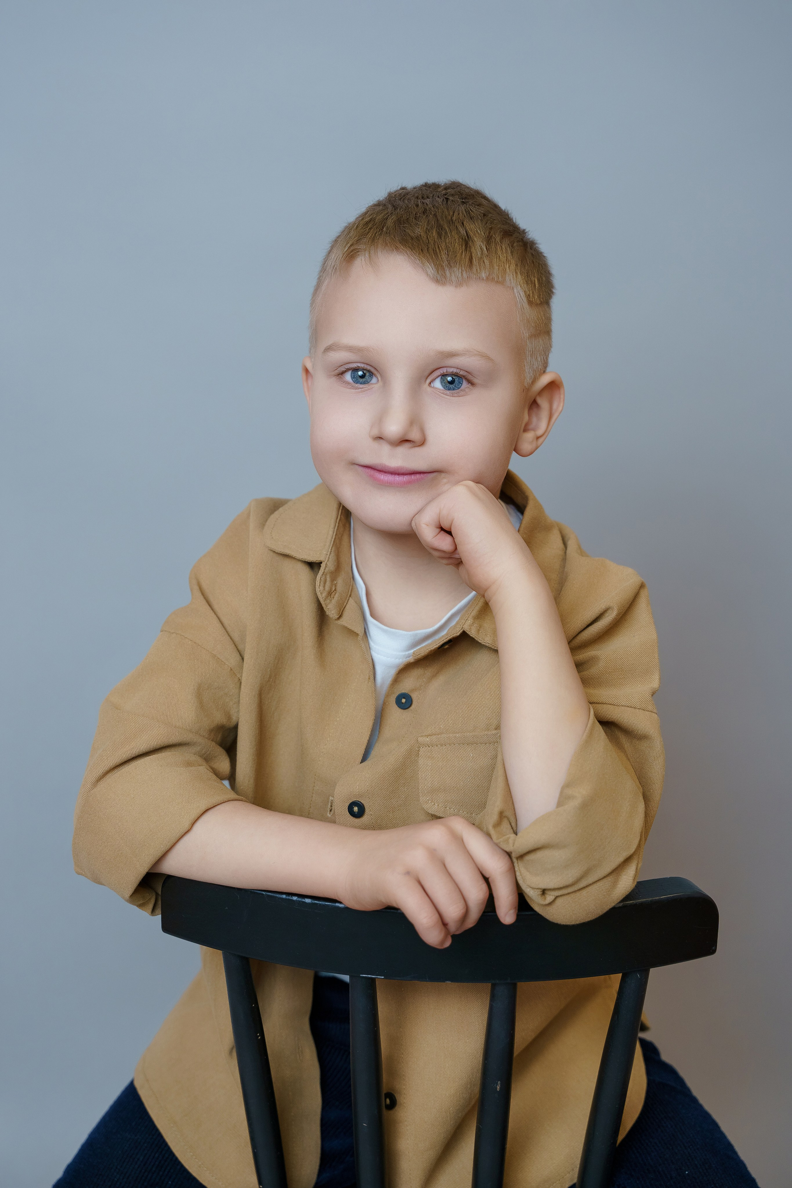 Студийная съемка в саду