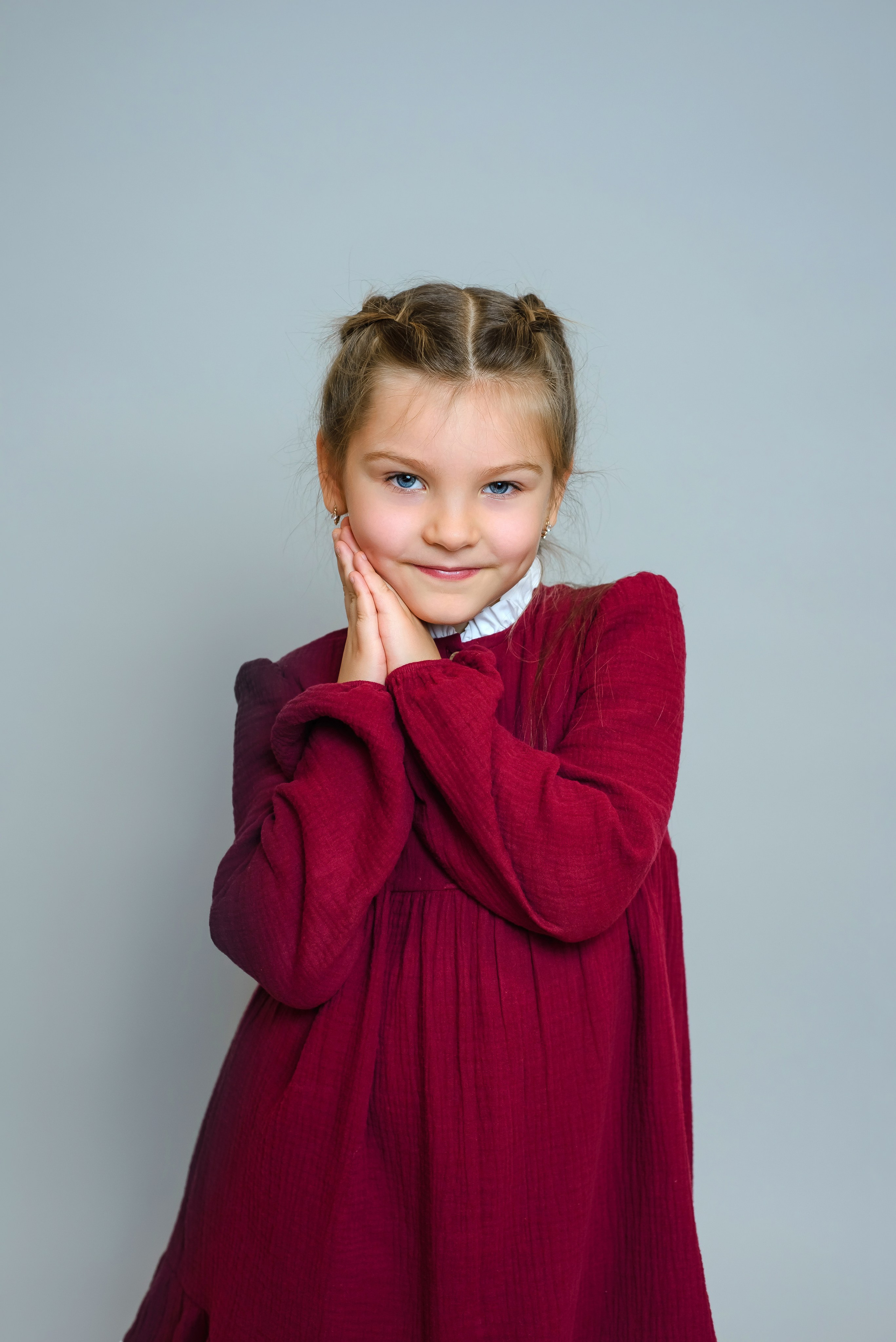 Студийная съемка в саду