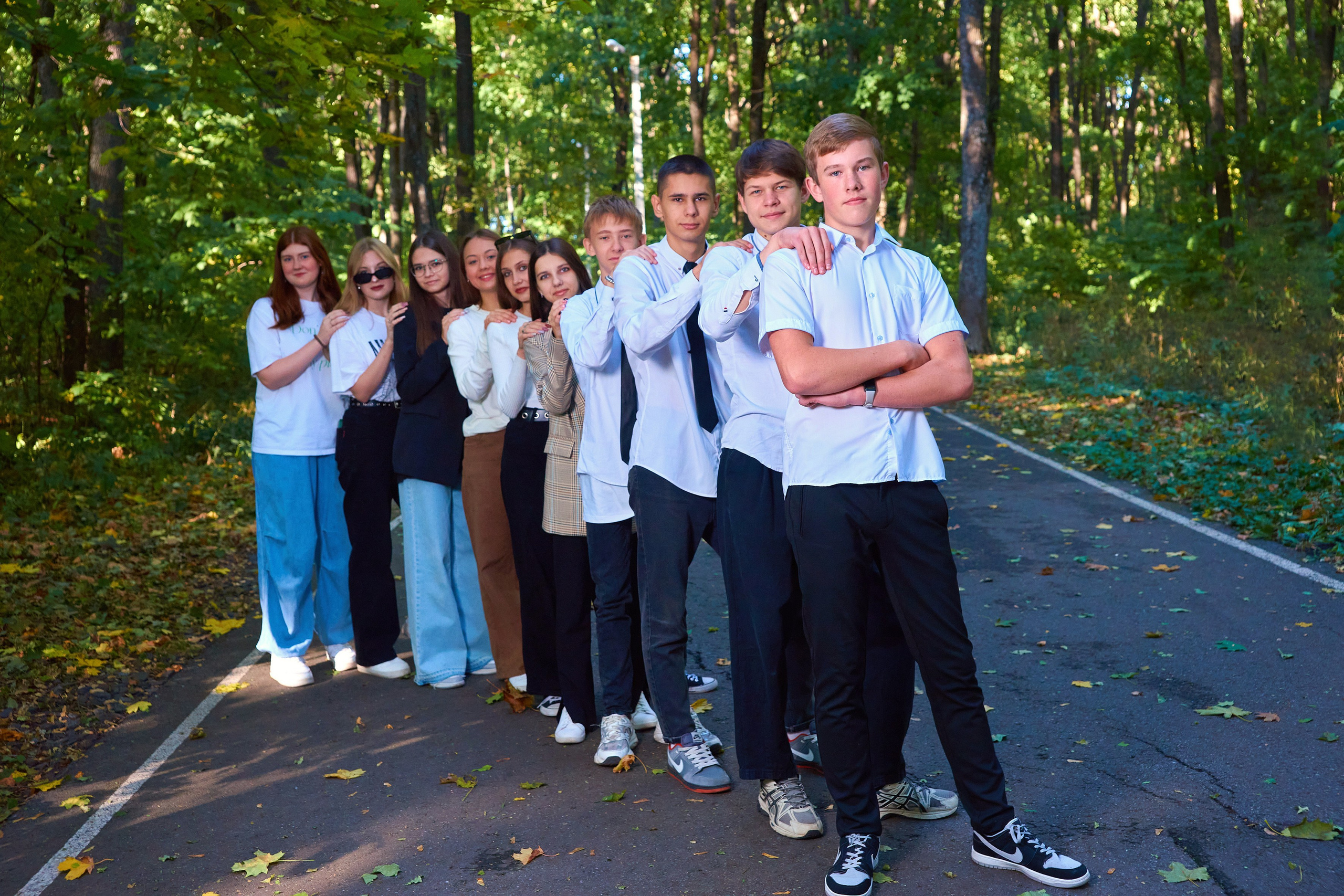 Осень в лесу. 9 класс. 2023. Childrenfoto.ru