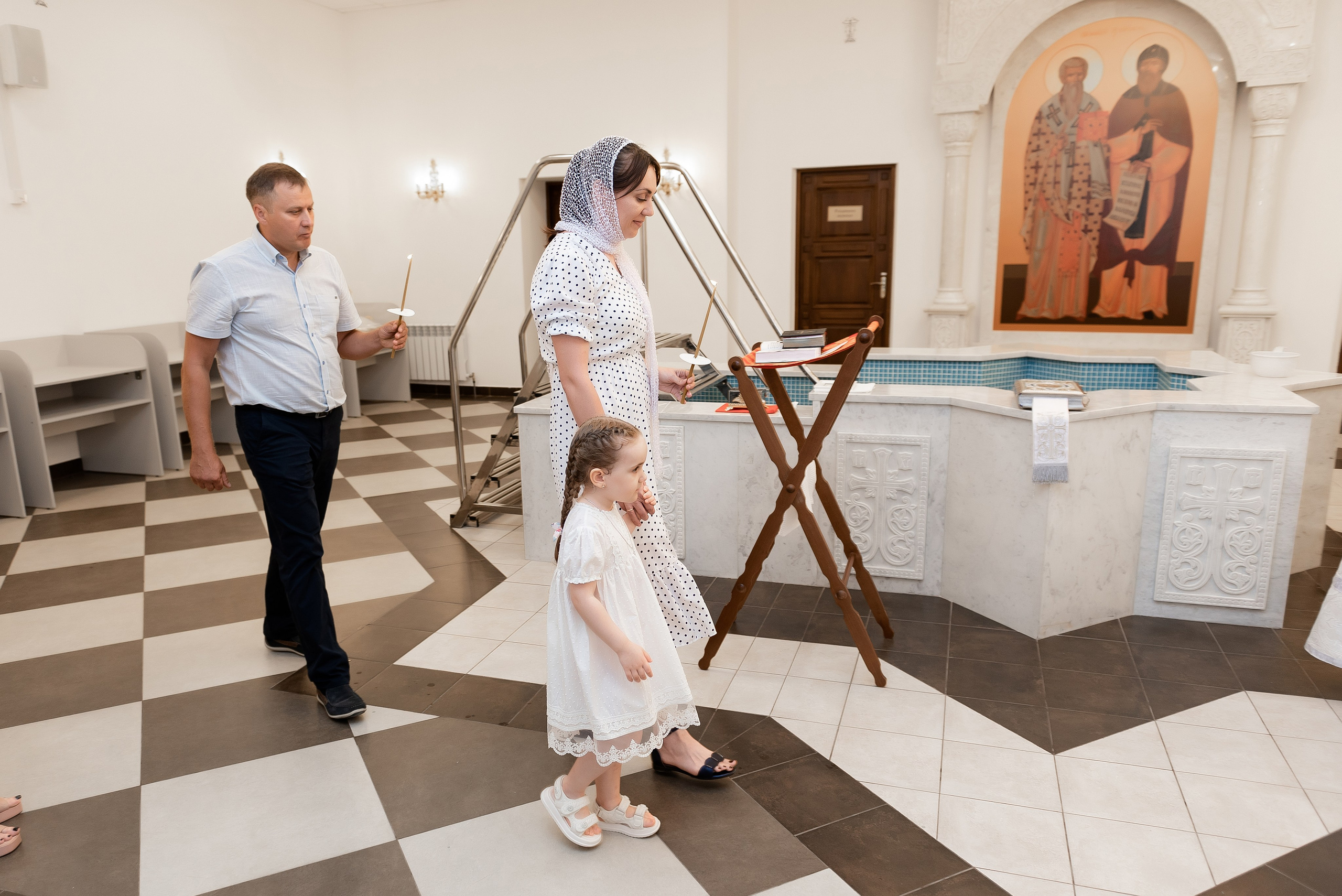 Крещение Марии. Фотограф Татьяна Иванчикова