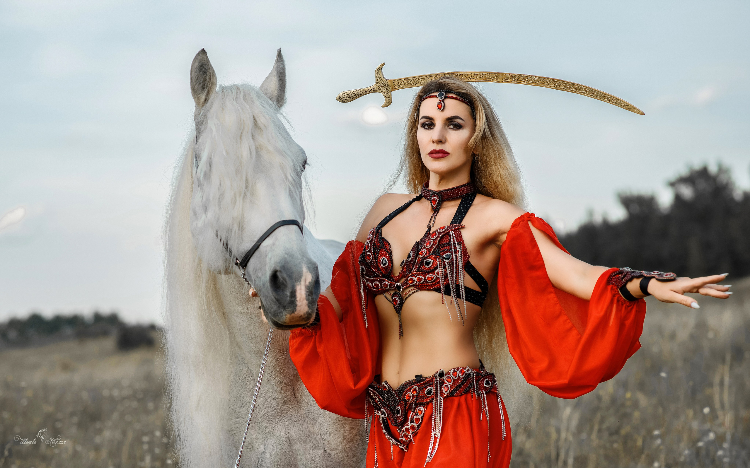 Алёна и Вымпел. Конный фотограф в Саратове Юлия Иванова