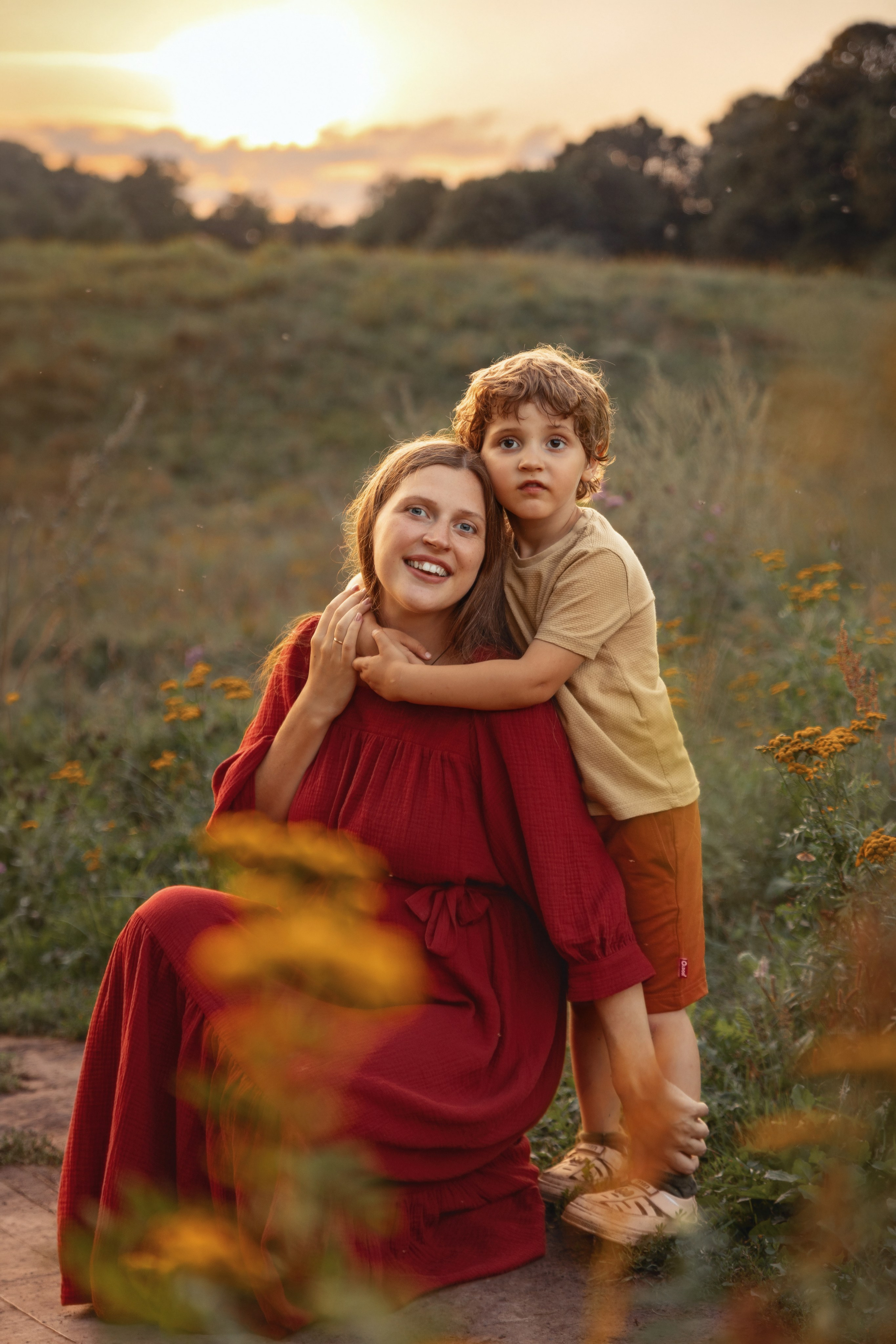 Семейная съемка в парке. Семейный фотограф в Москве Трубинова Екатерина