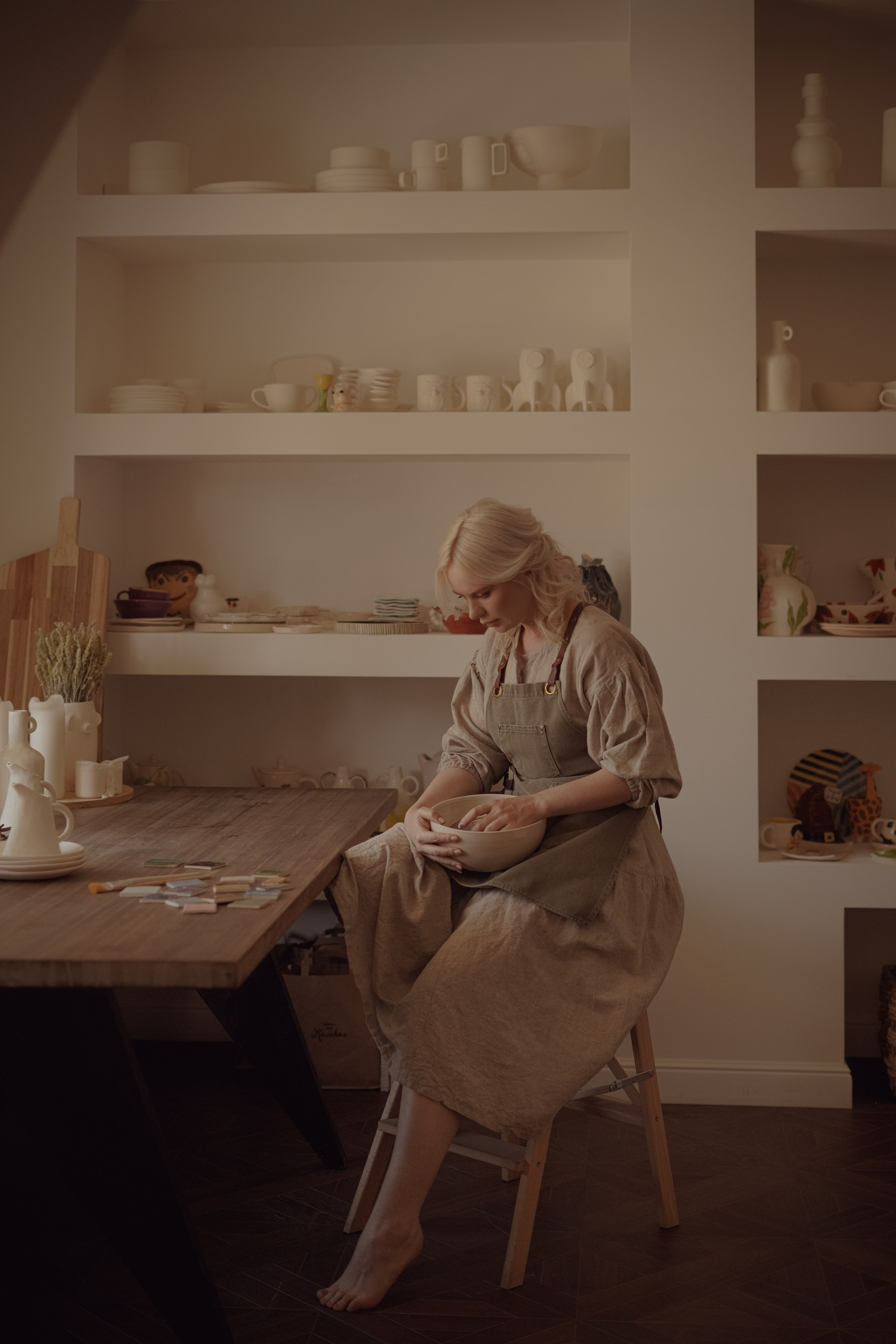 История в гончарной мастерской. Свадебный и семейный фотограф Афанасьева Анна в Кисловодске