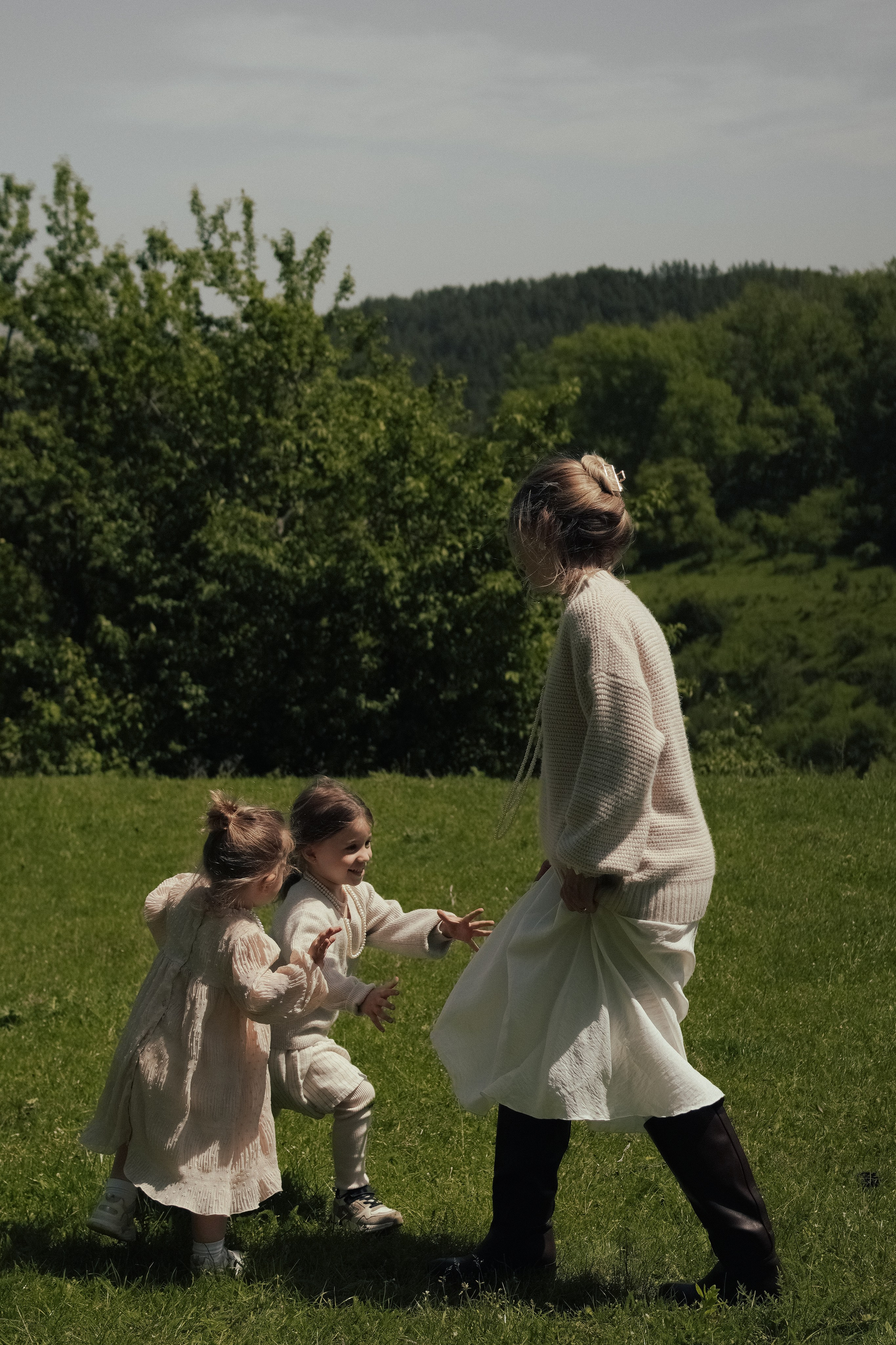 Дарья и девочки. Свадебный и семейный фотограф Афанасьева Анна в Кисловодске