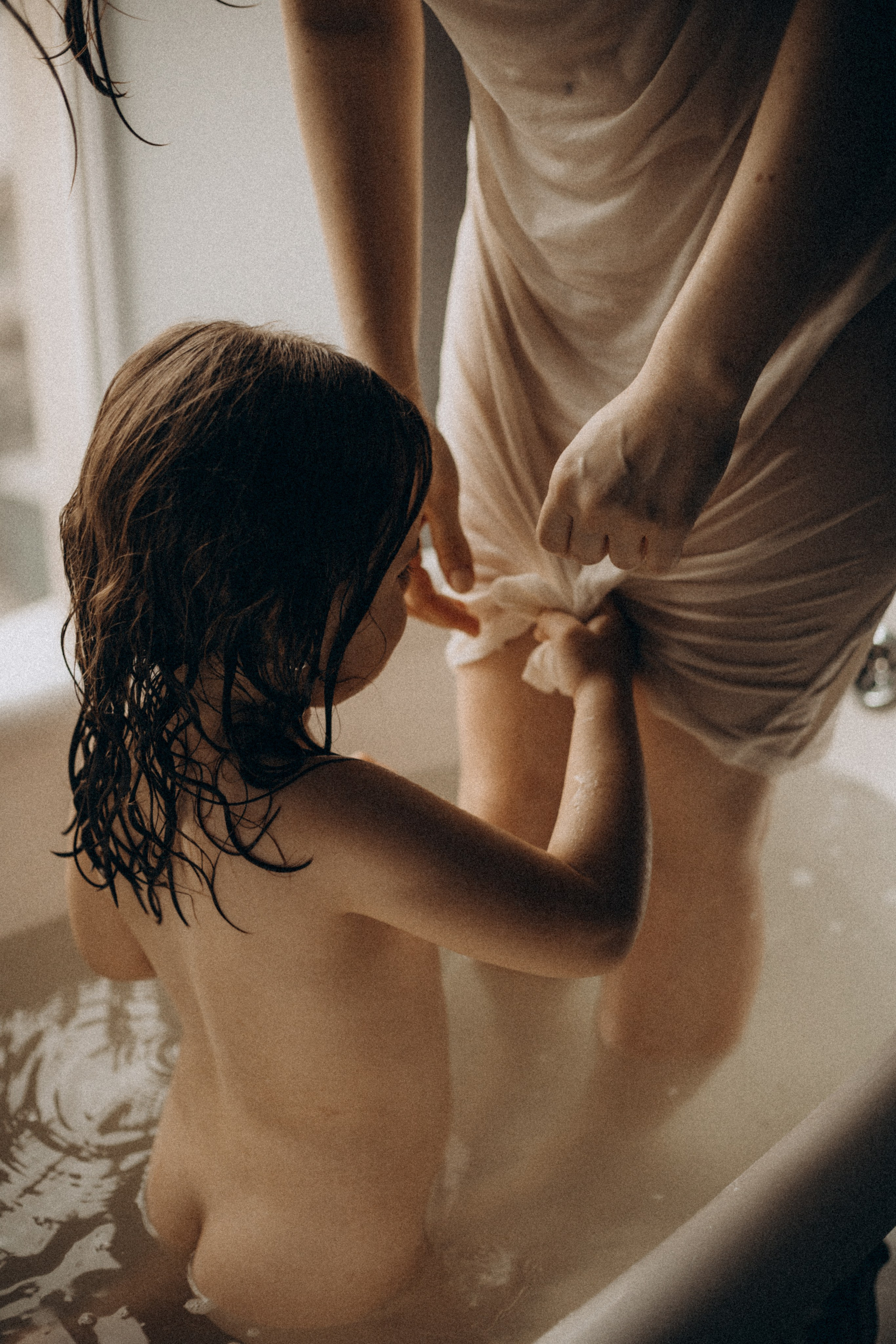 Веселье в ванной. Семейный фотограф в Ростове-на-Дону Безкишкина Татьяна