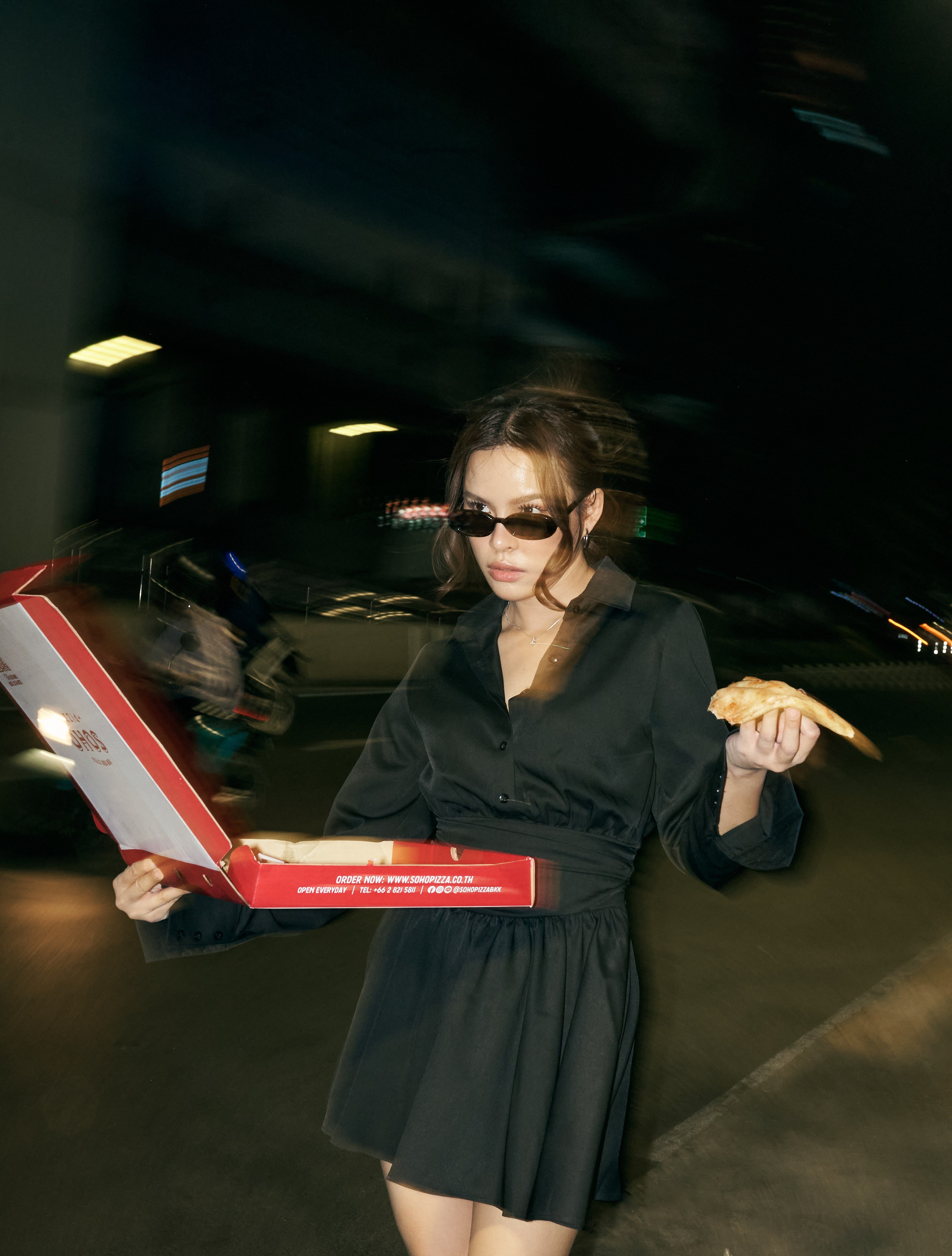 Pizza with Warunya. Photographer Bangkok — Pattaya | фотограф Бангкок — Паттайа