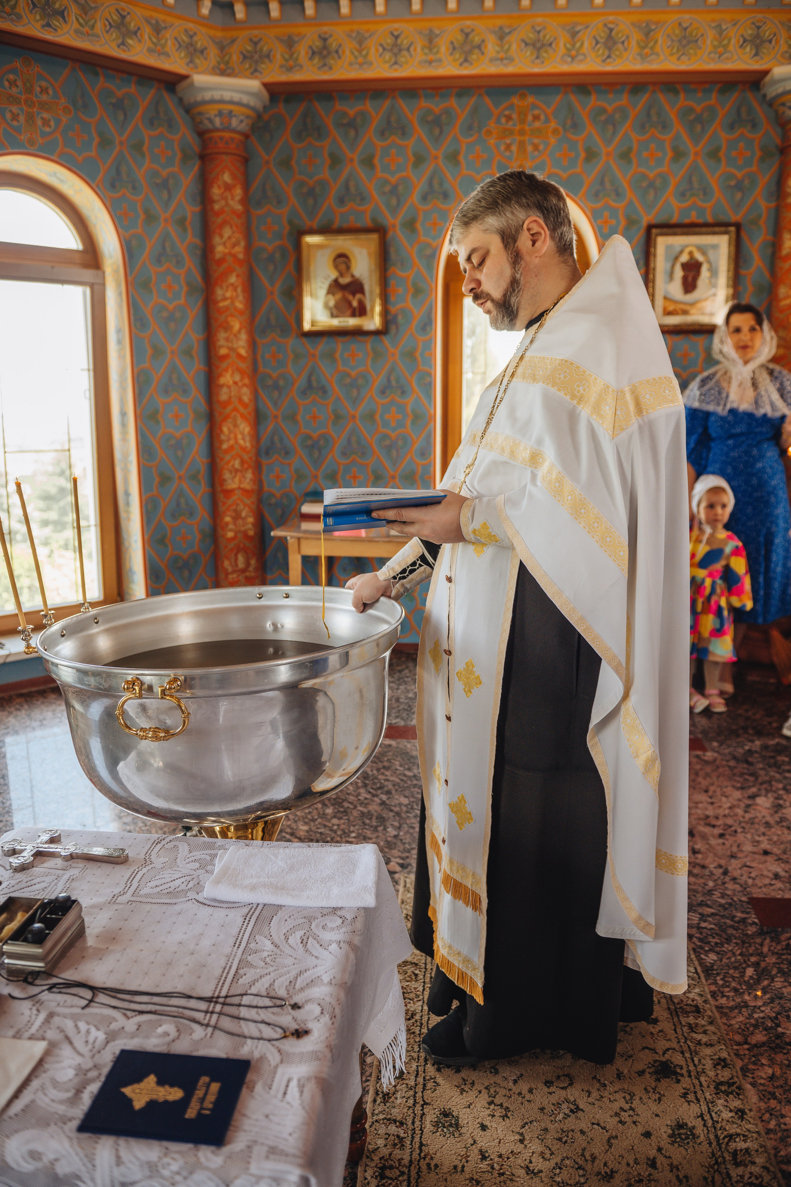 Таинство Крещения Мирона. Семейный, детский и свадебный фотограф в Черкесске Виктория Голубенко