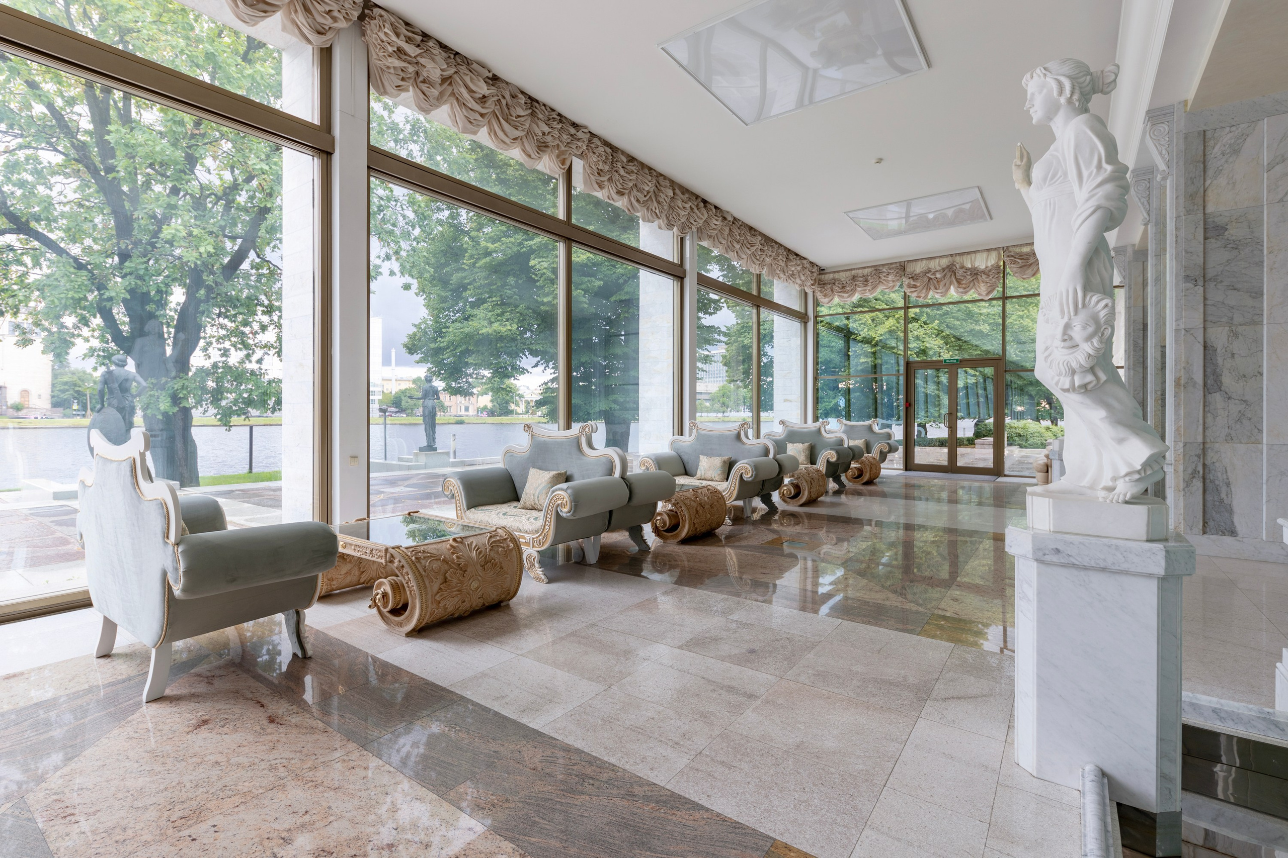 Государственная резиденция К-2 на набережной р. Малой Невки. Интерьерный фотограф в Санкт-Петербурге Екатерина Цыбулько