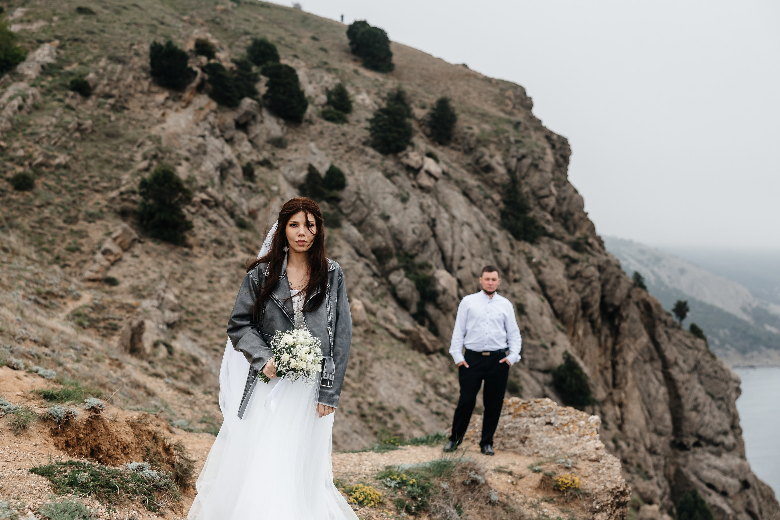 Анонс свадьбы Маргариты и Андрея. Туман на холмах Балаклавы. Свадебный фотограф в Крыму и Севастополе Ольга Баскакова