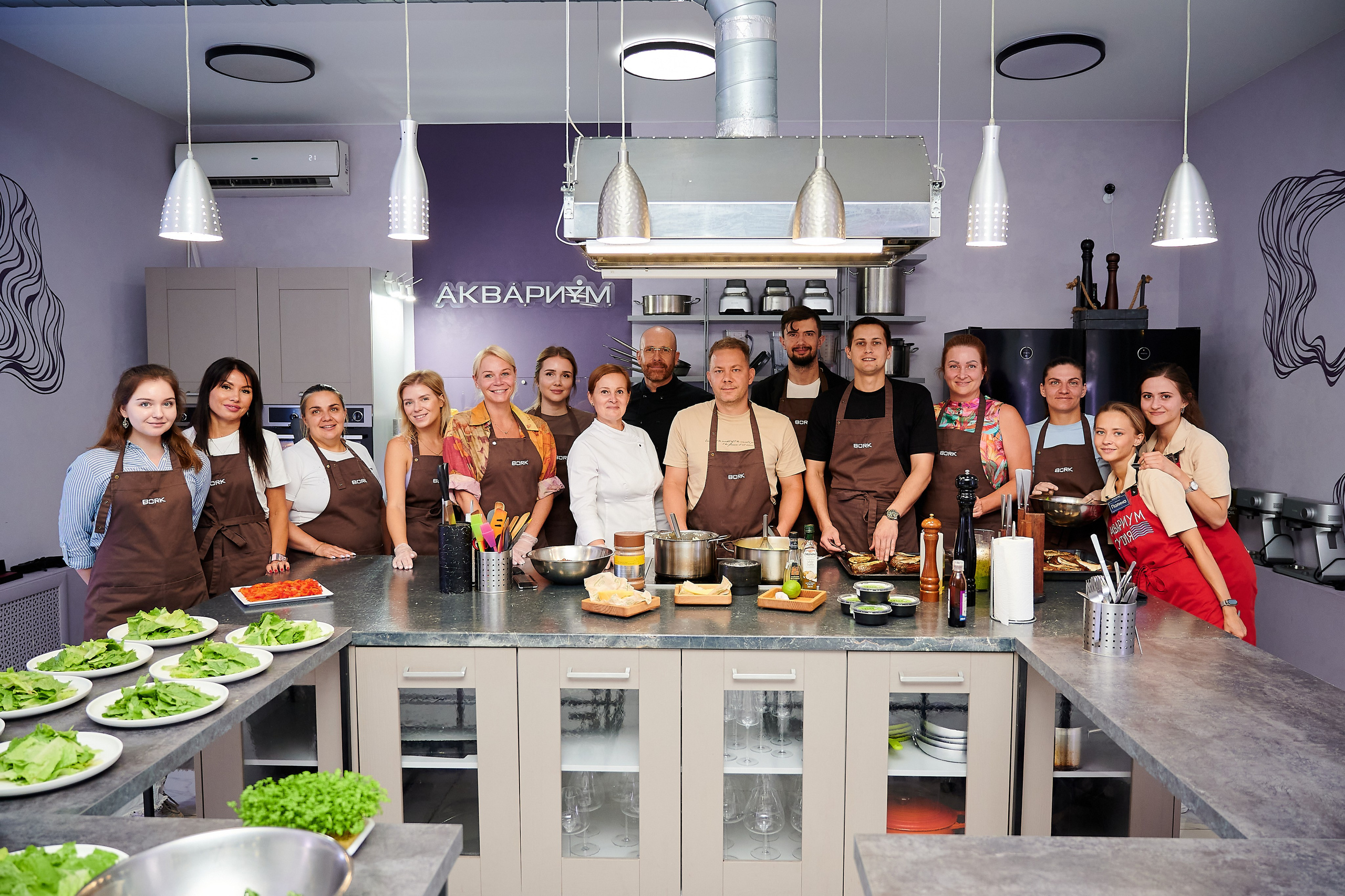 Кулинарная студия «Аквариум». Профессиональный репортажный фотограф в Самаре Никита Королев