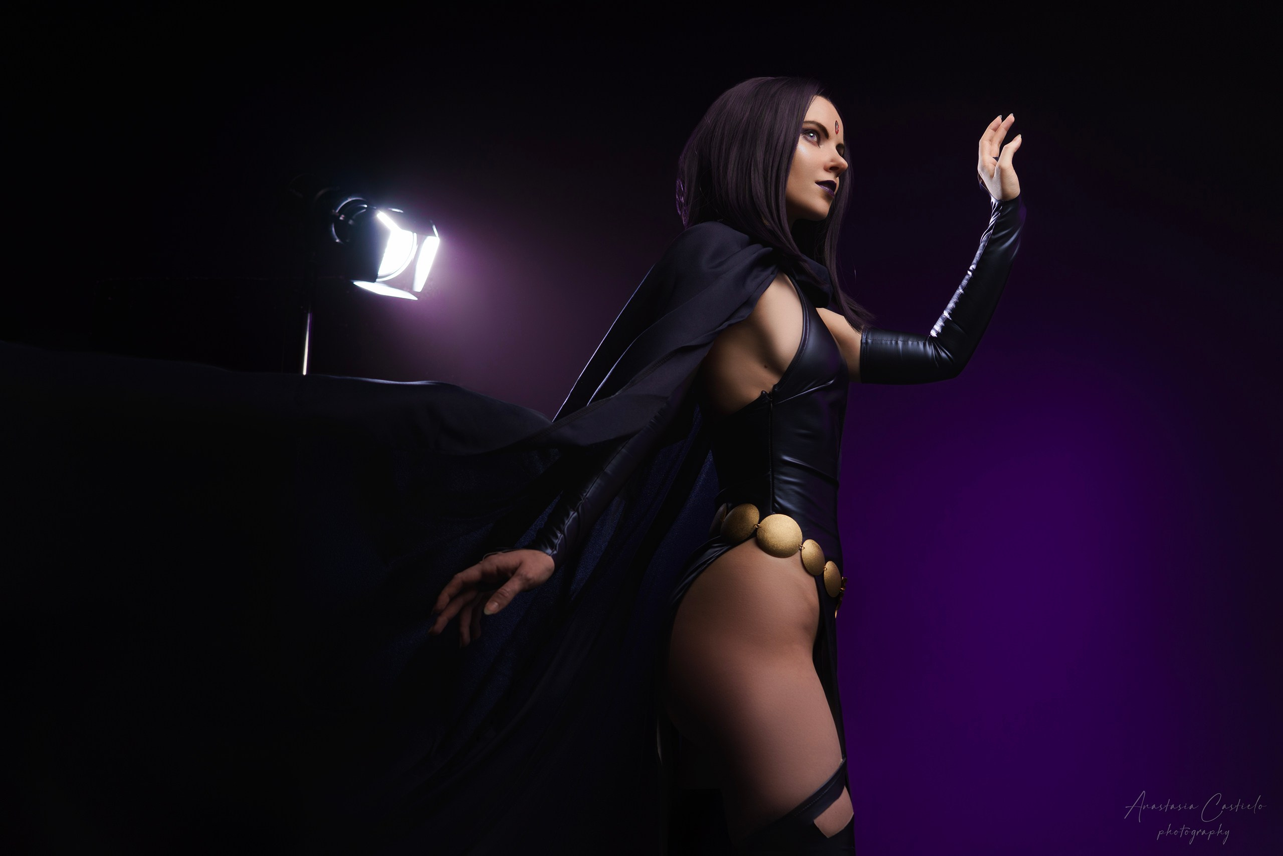 Teen Titans — Raven. Творческий и косплей фотограф Анастасия Кастиэло