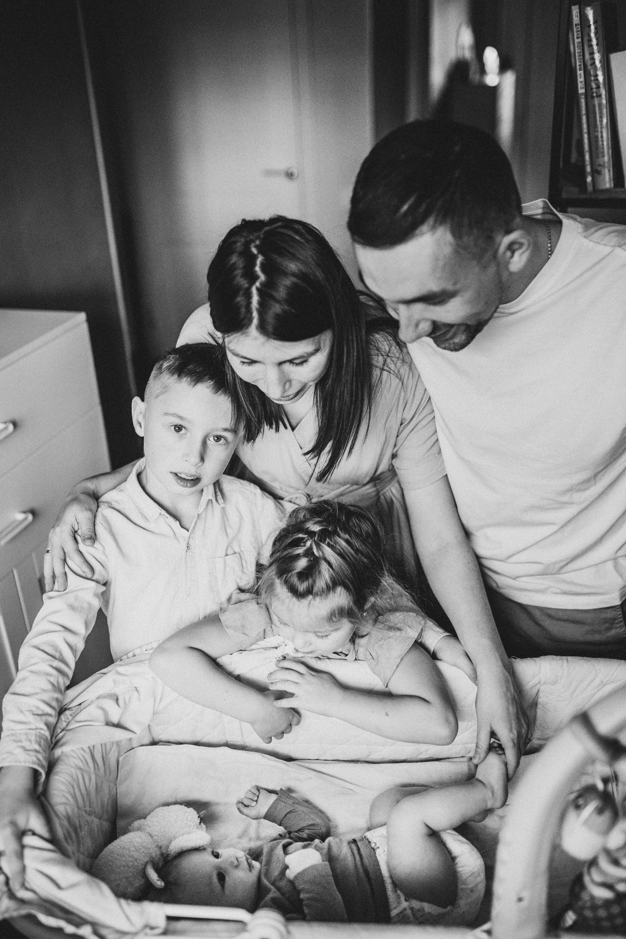 Семья прекрасного фотографа и великолепной мамы маленькой троицы). Фотограф Ольга Молева