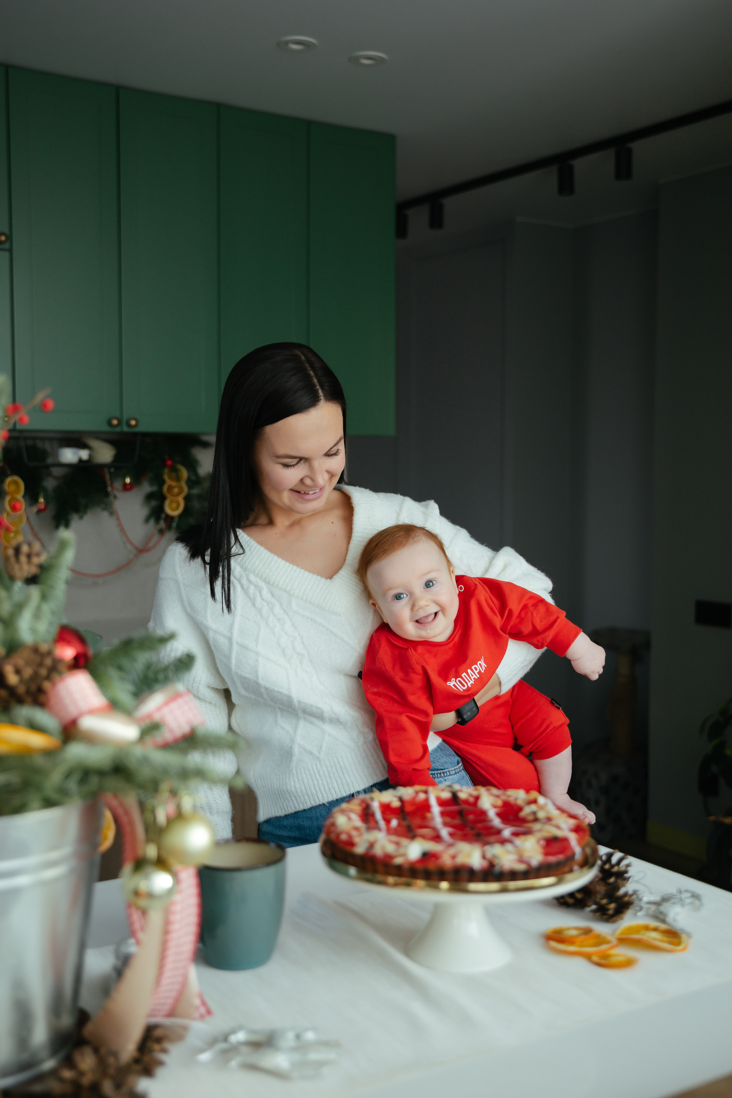 Дома у Мельниковых накануне Нового года. Фотограф Влада Лаптева Владивосток, Приморский край