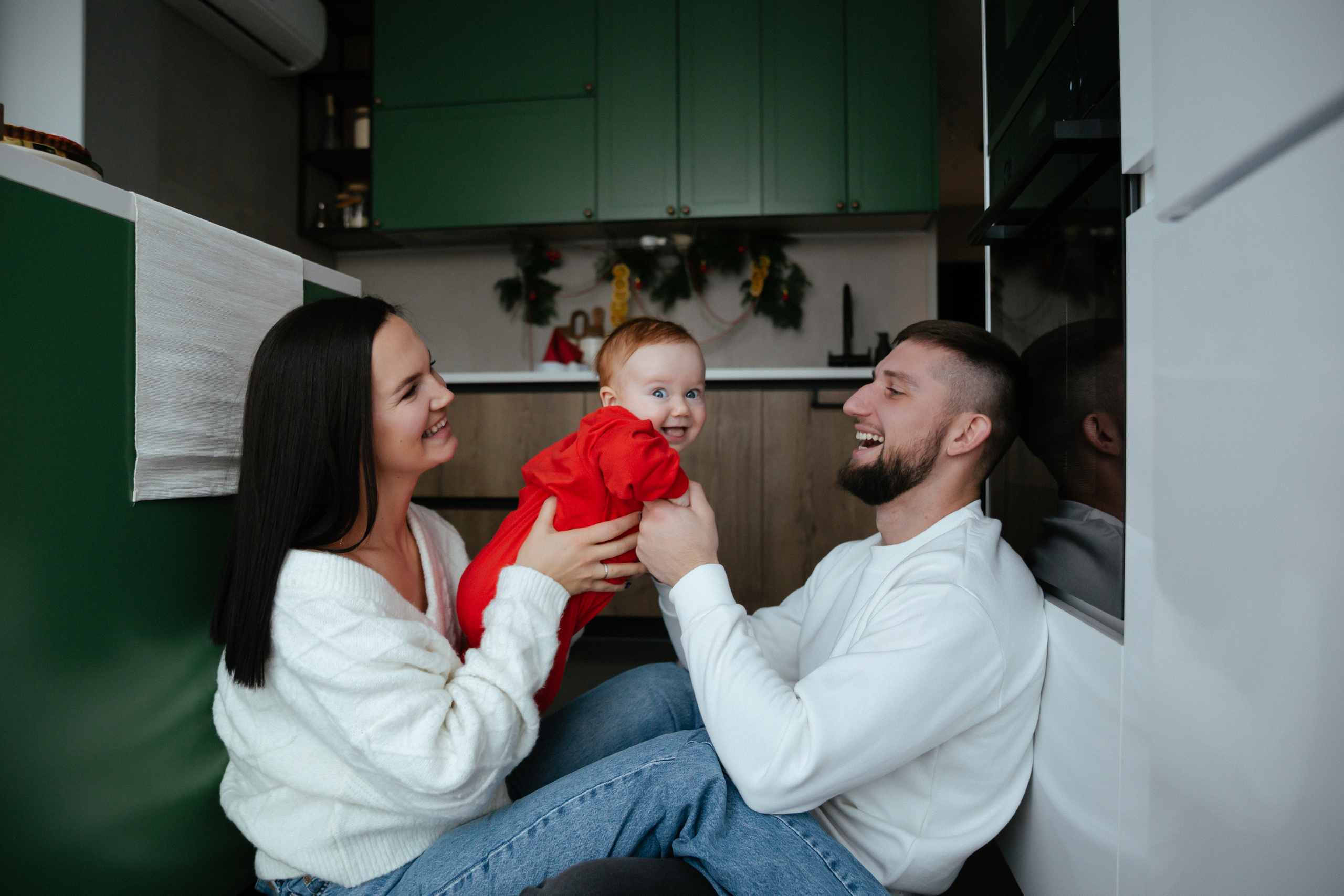 Дома у Мельниковых накануне Нового года. Фотограф Влада Лаптева Владивосток, Приморский край