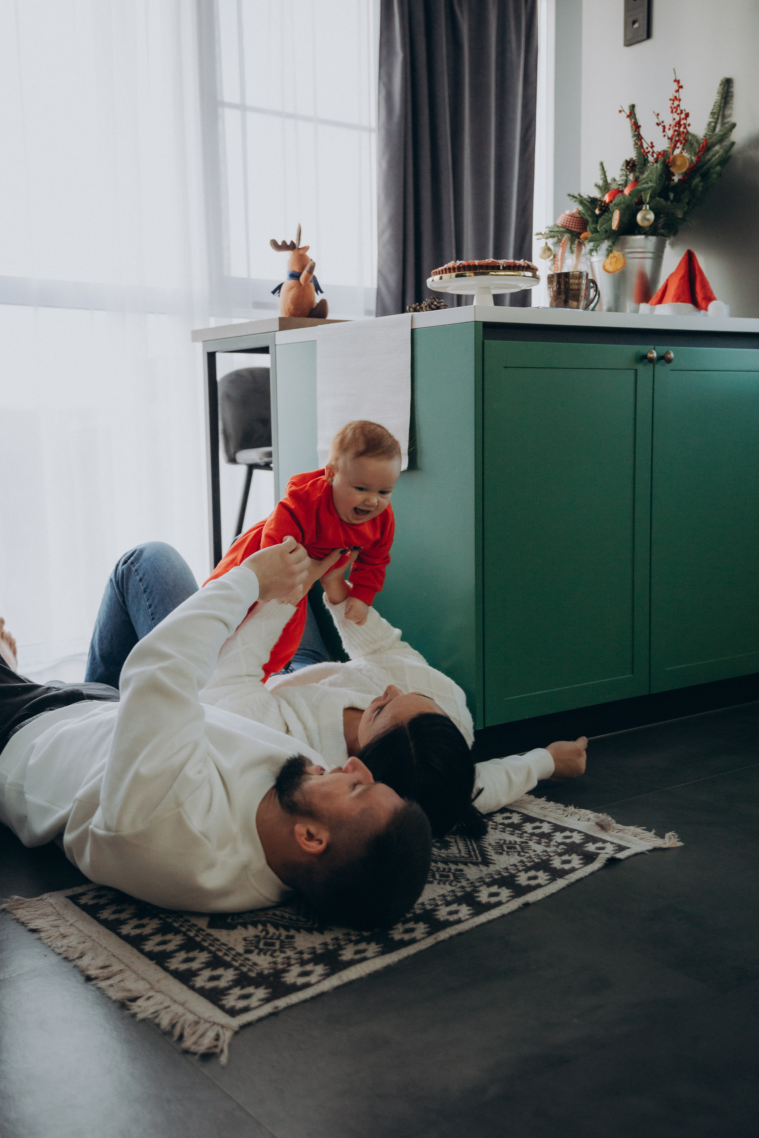 Дома у Мельниковых накануне Нового года. Фотограф Влада Лаптева Владивосток, Приморский край