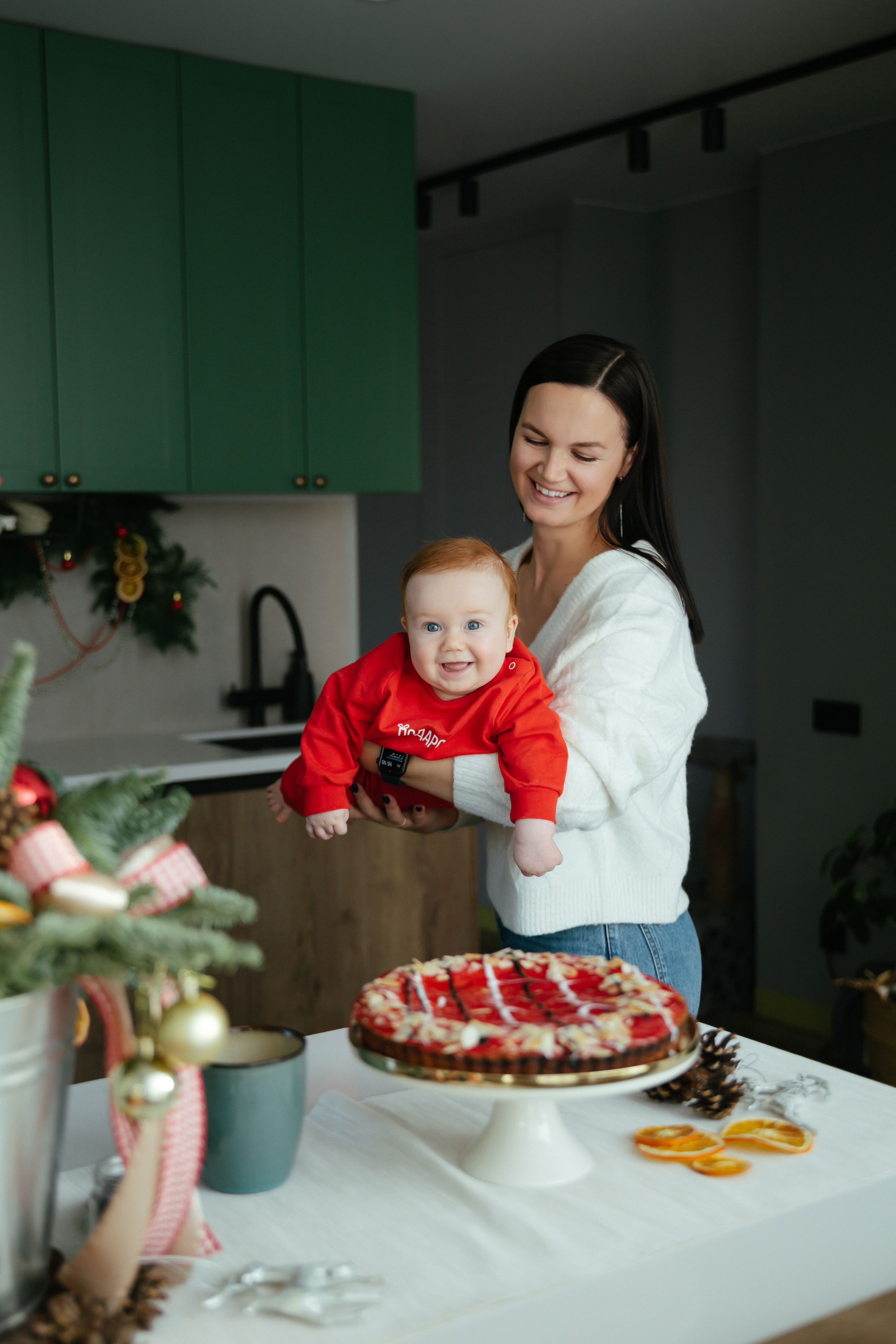 Дома у Мельниковых накануне Нового года. Фотограф Влада Лаптева Владивосток, Приморский край