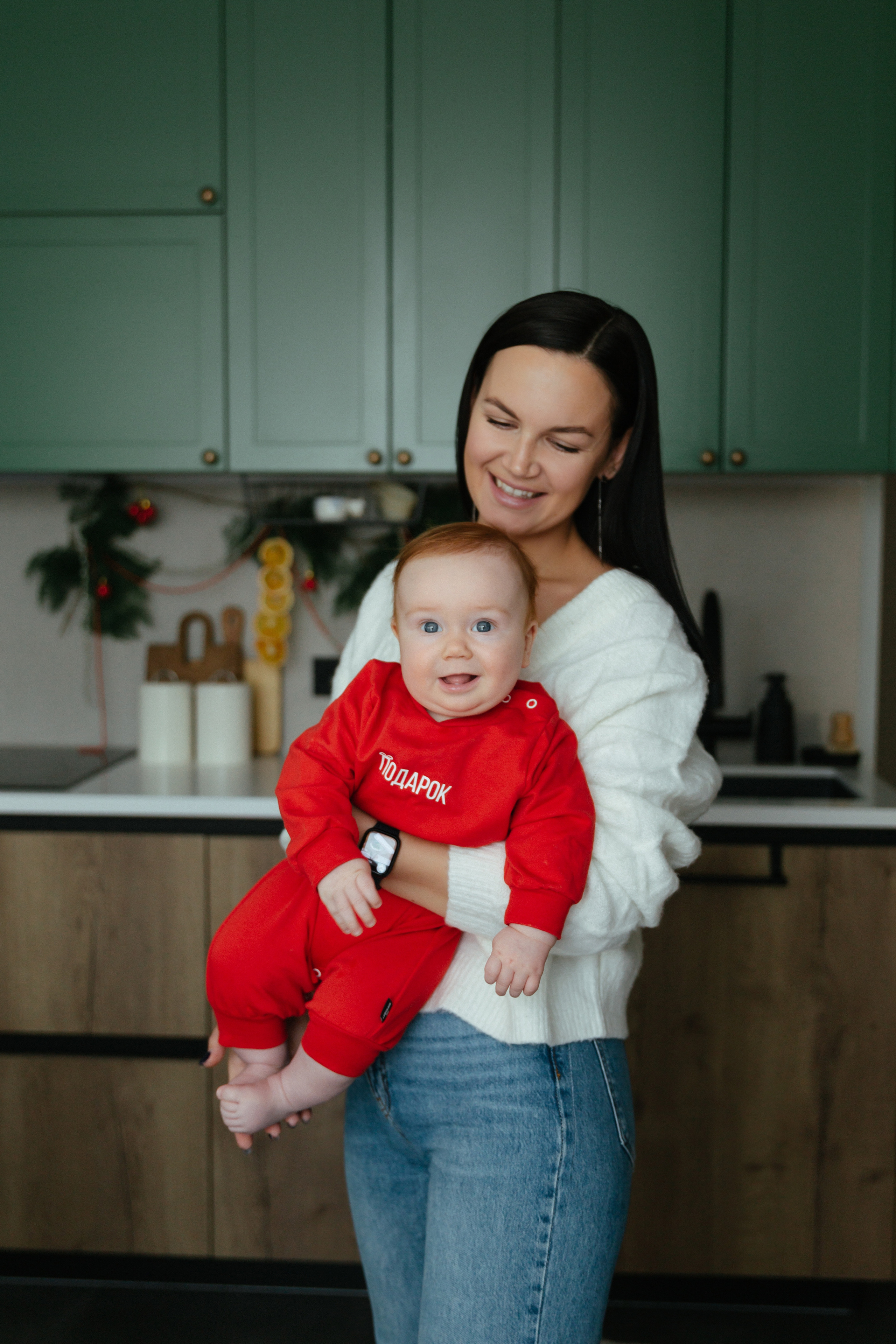 Дома у Мельниковых накануне Нового года. Фотограф Влада Лаптева Владивосток, Приморский край