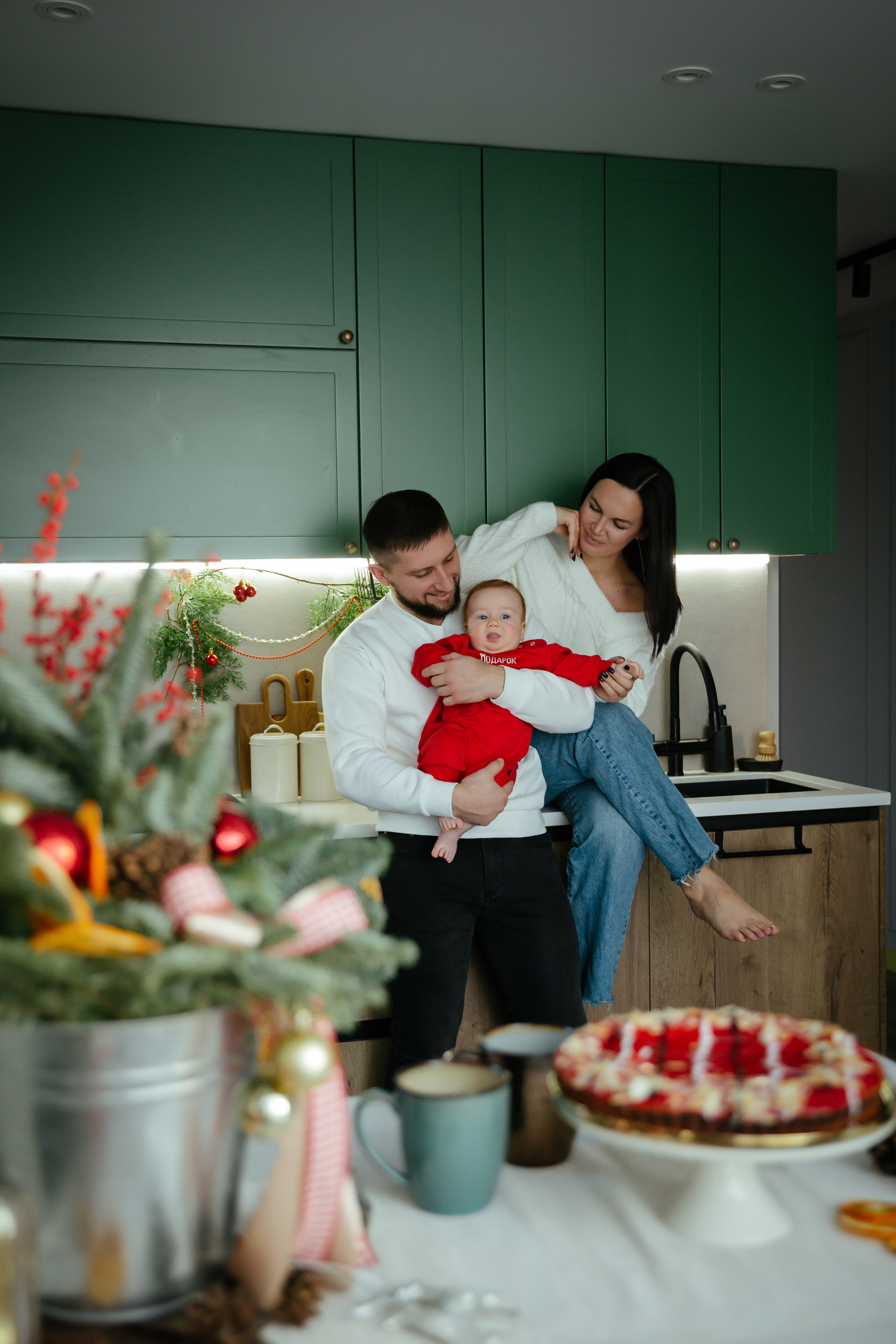 Дома у Мельниковых накануне Нового года. Фотограф Влада Лаптева Владивосток, Приморский край