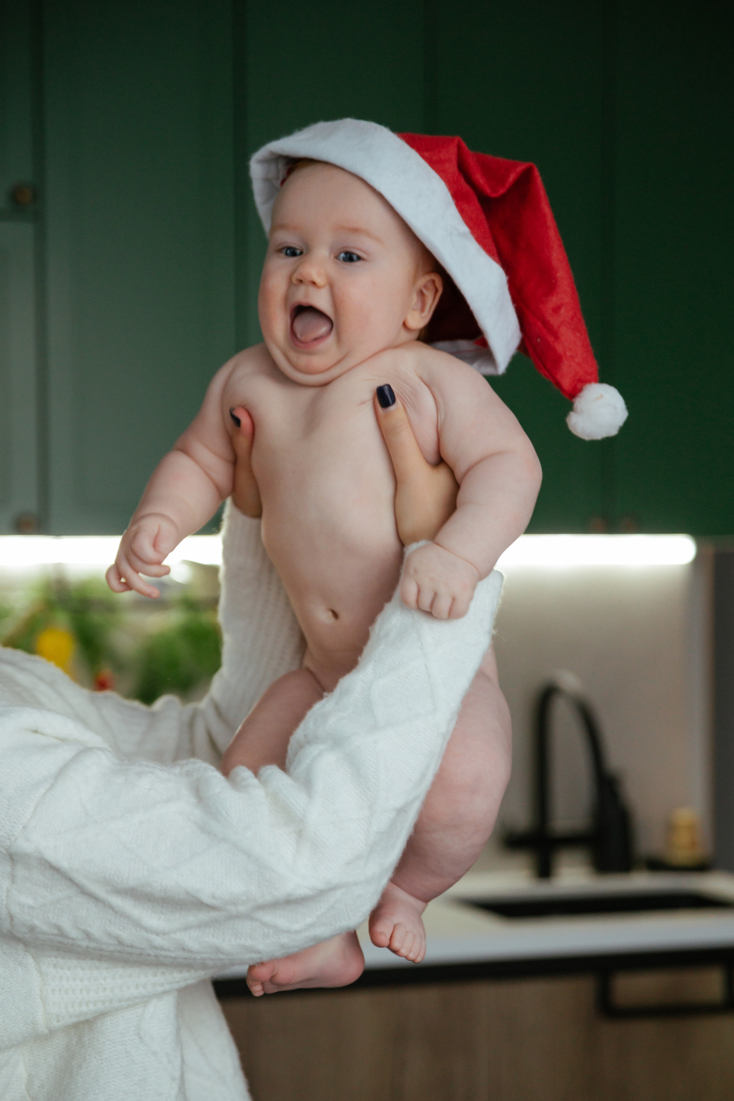 Дома у Мельниковых накануне Нового года. Фотограф Влада Лаптева Владивосток, Приморский край