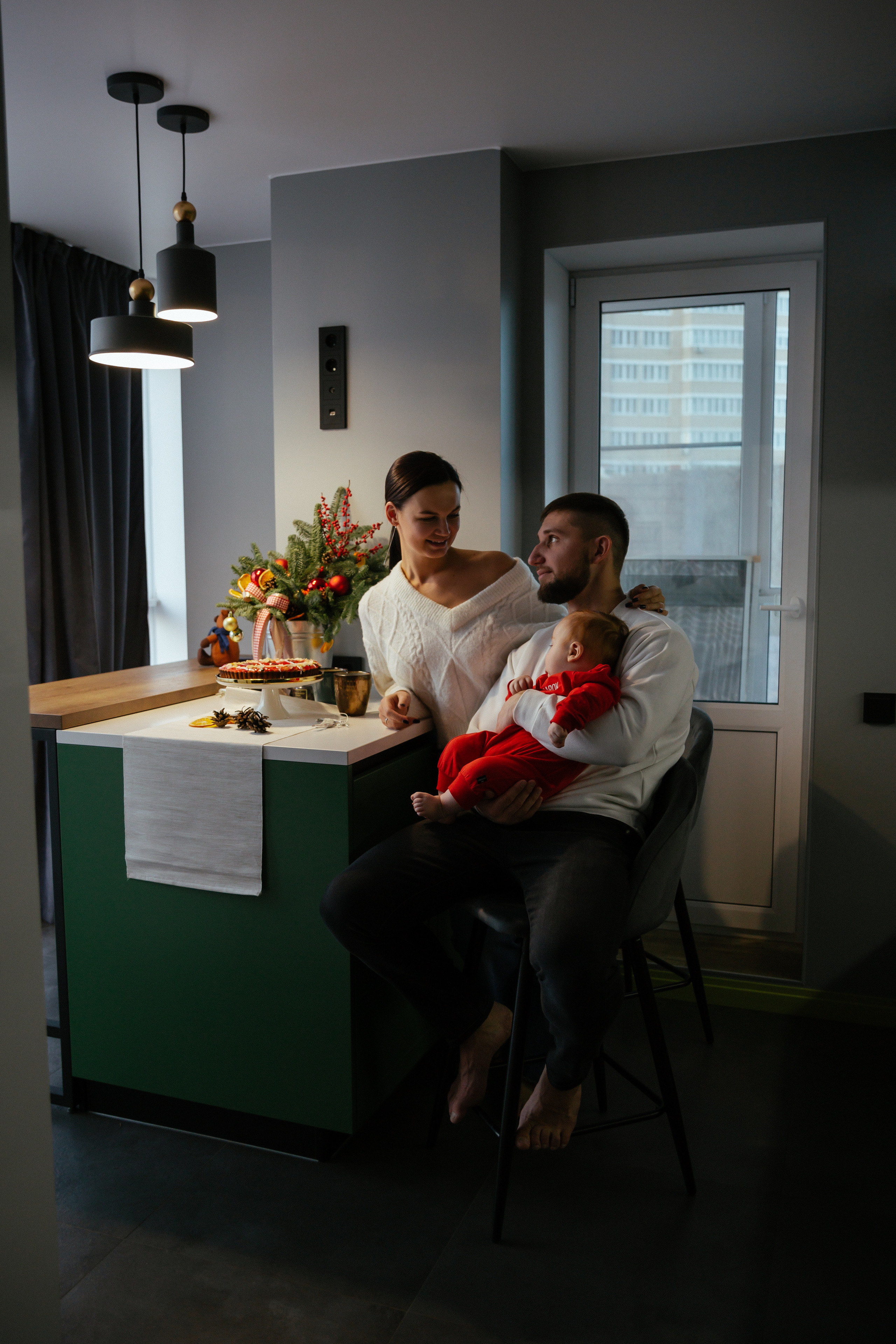 Дома у Мельниковых накануне Нового года. Фотограф Влада Лаптева Владивосток, Приморский край