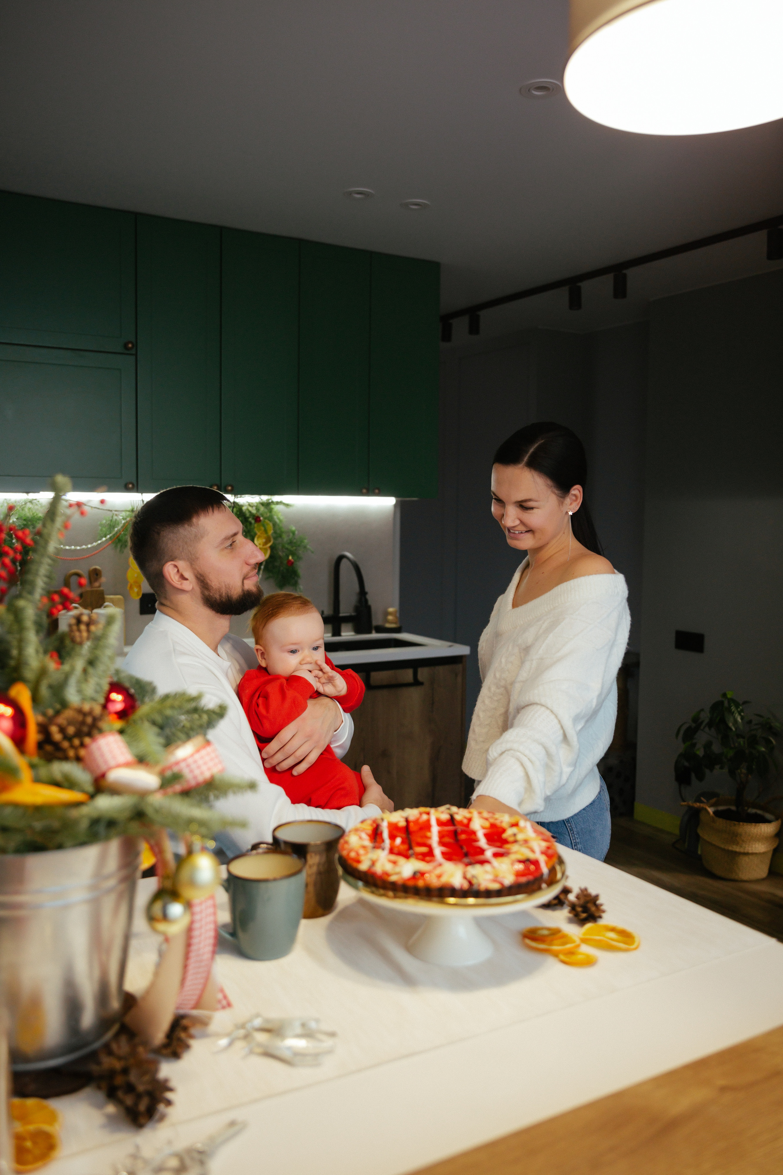 Дома у Мельниковых накануне Нового года. Фотограф Влада Лаптева Владивосток, Приморский край