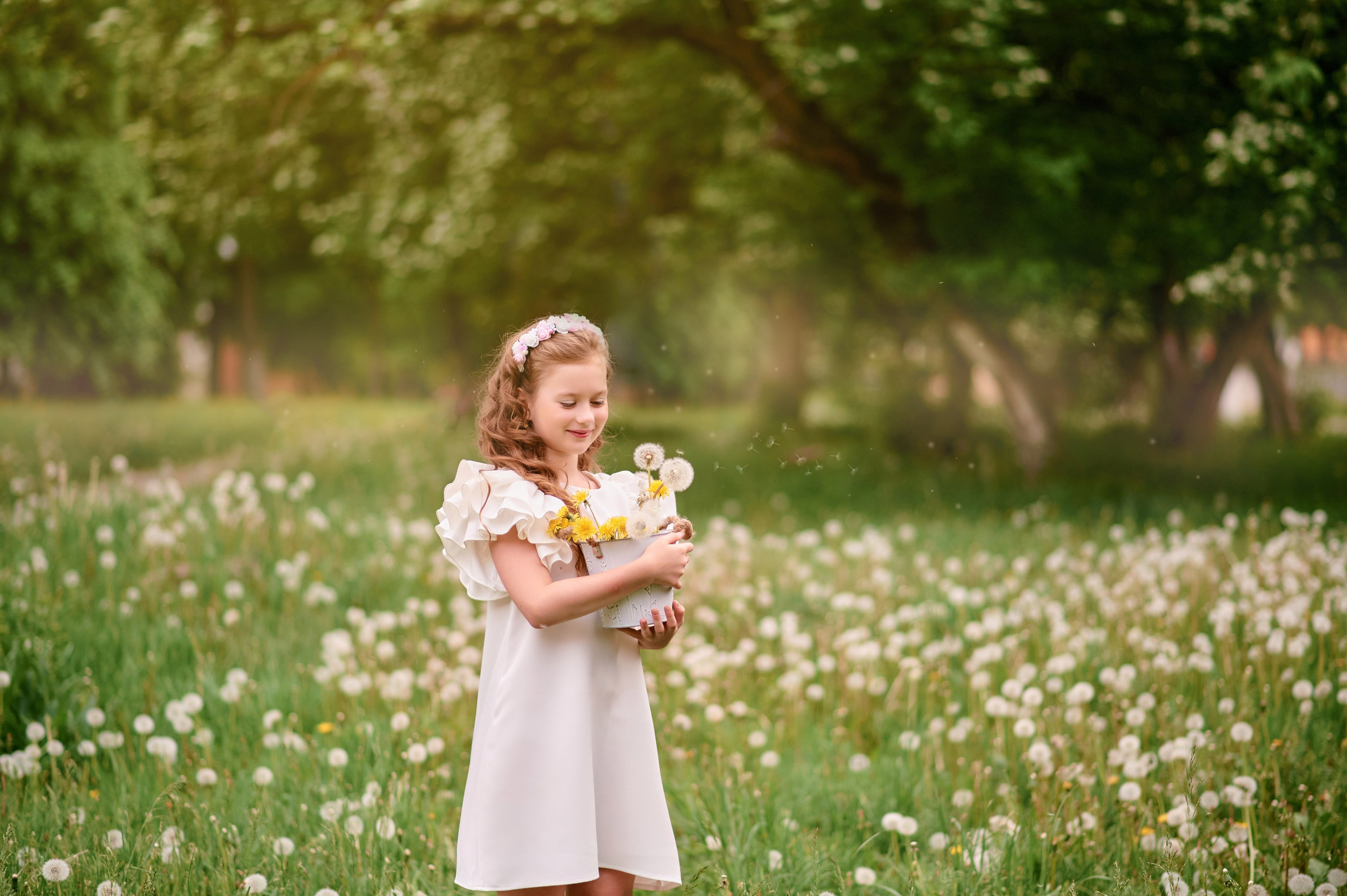 Одуванчики. Семейный и детский фотограф в г. Ногинске Ангелина Хасанова