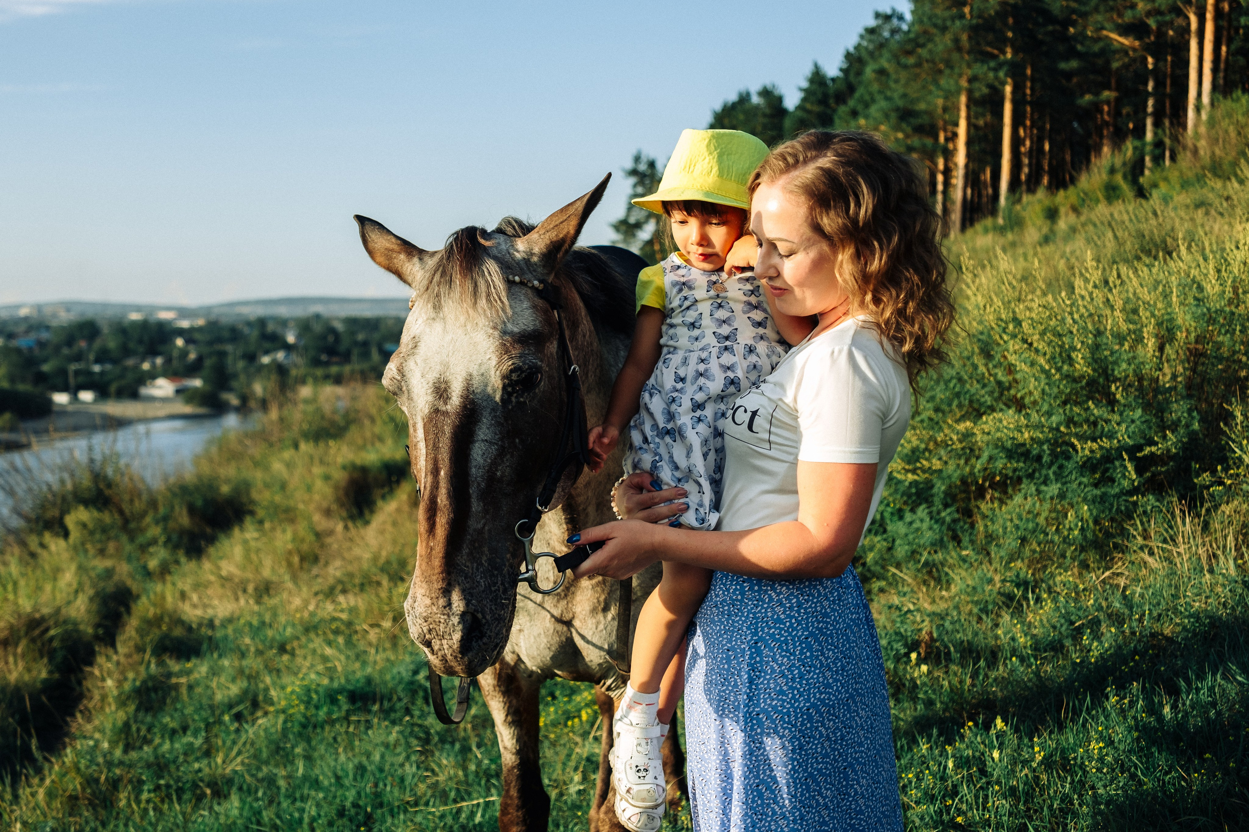 Фотопрогулка с лошадью. Фотограф в Иркутске Анна Мирошникова