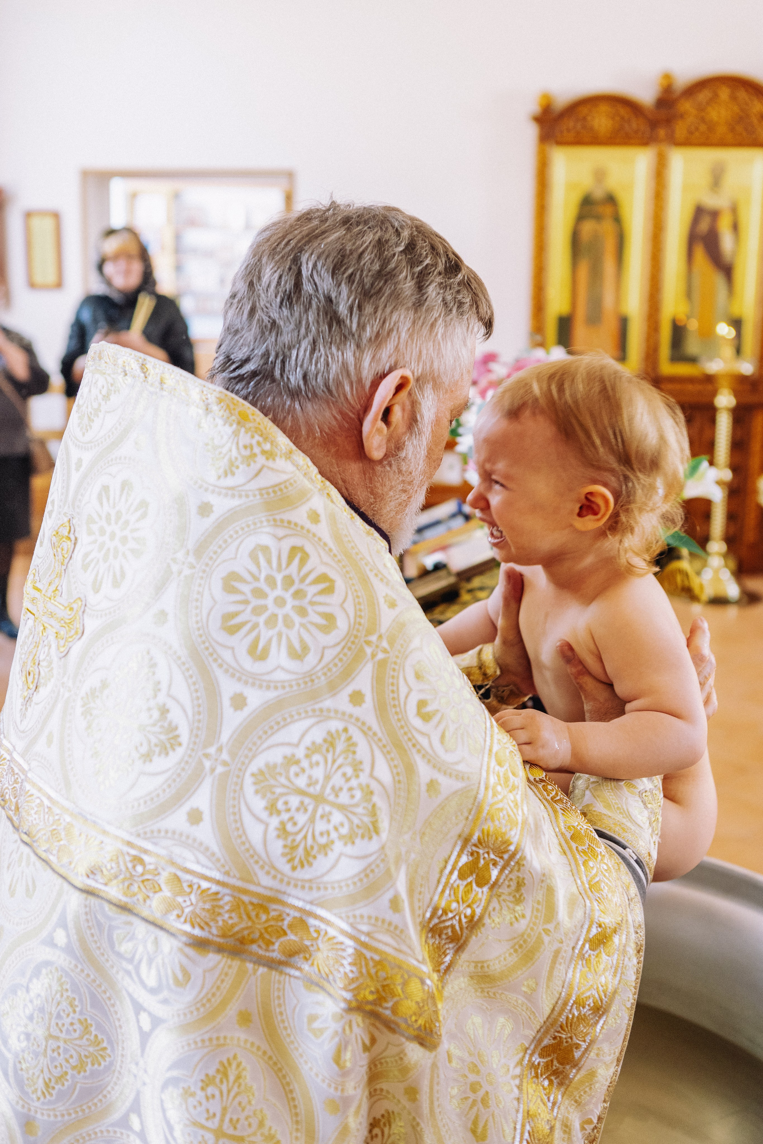 Крещение Артема и Полины. Фотограф в Курске Смирнов Евгений