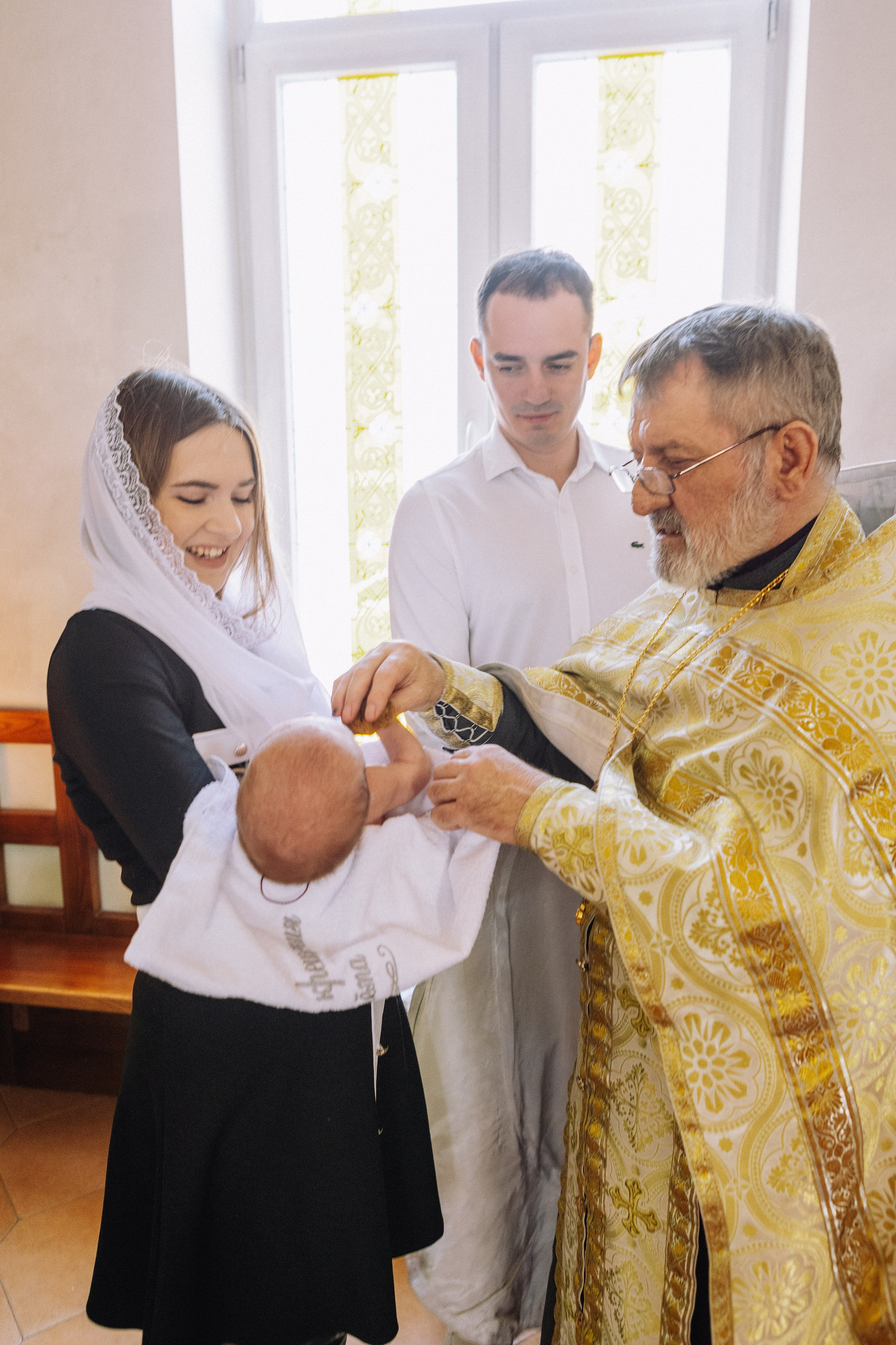 Крещение Артема и Полины. Фотограф в Курске Смирнов Евгений