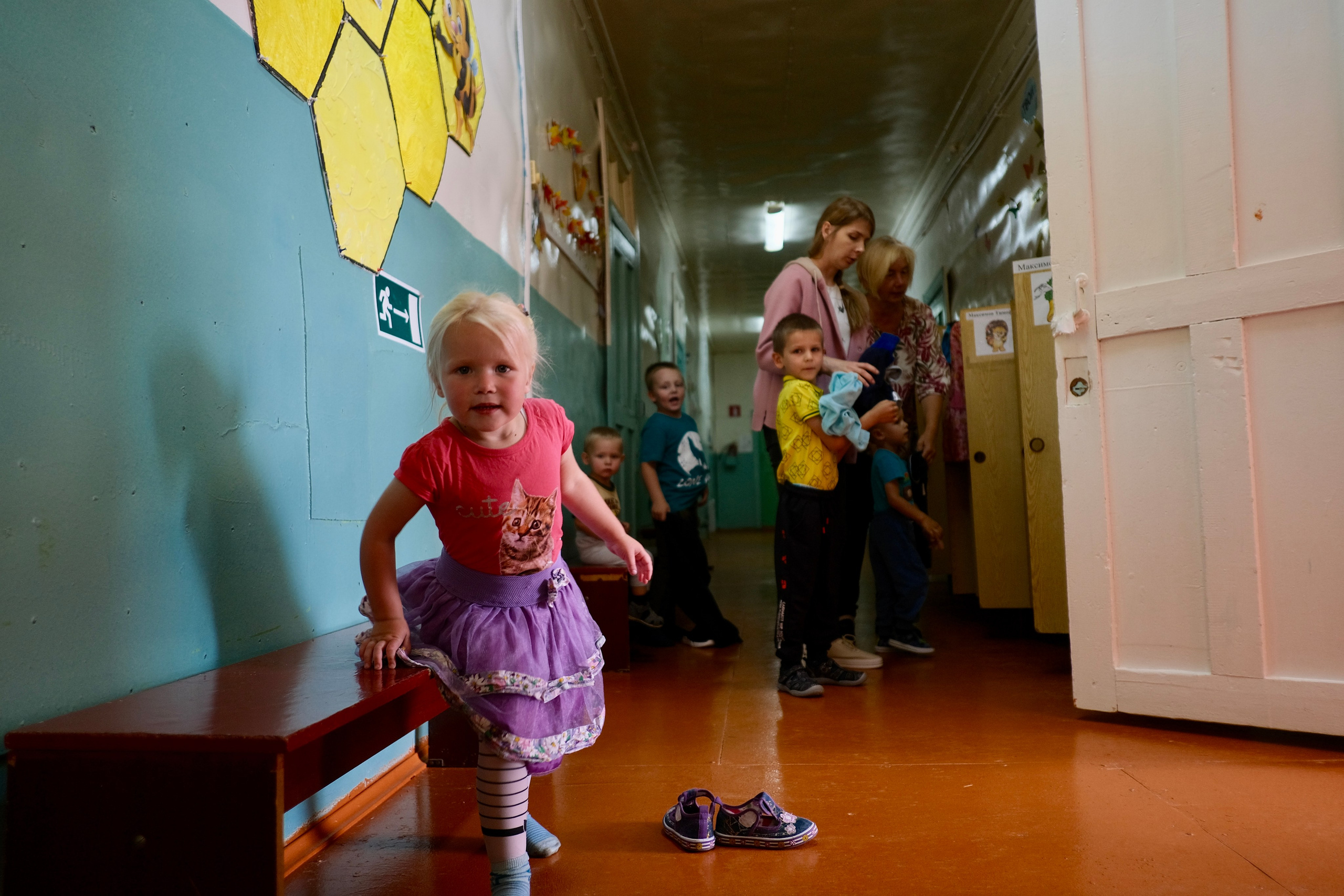 Ольховская школа, поселок Мирный, Вологодская область. Фотограф Евгений Андреев