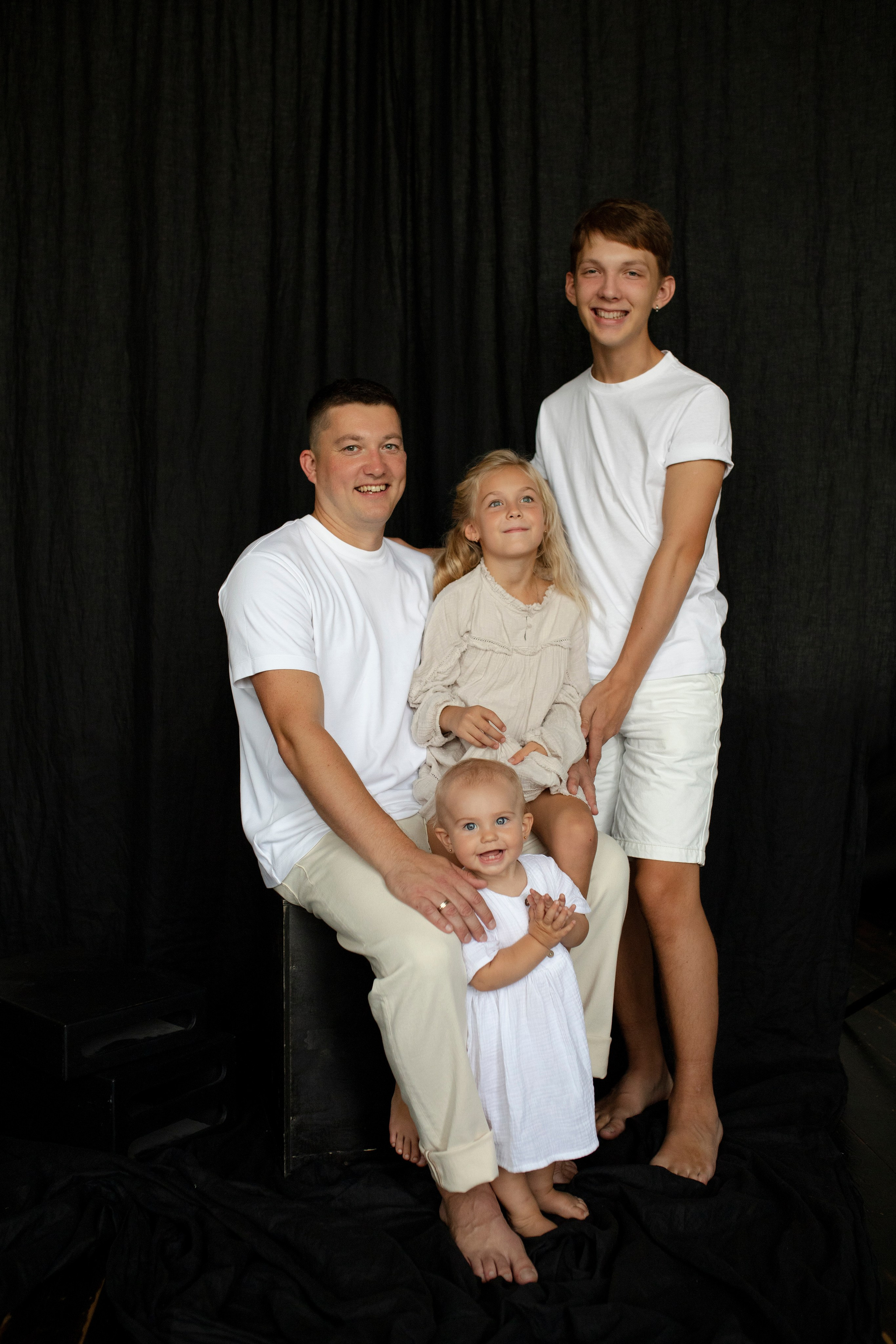 Моряна, Кирилл, Тимур, Злата, Рада