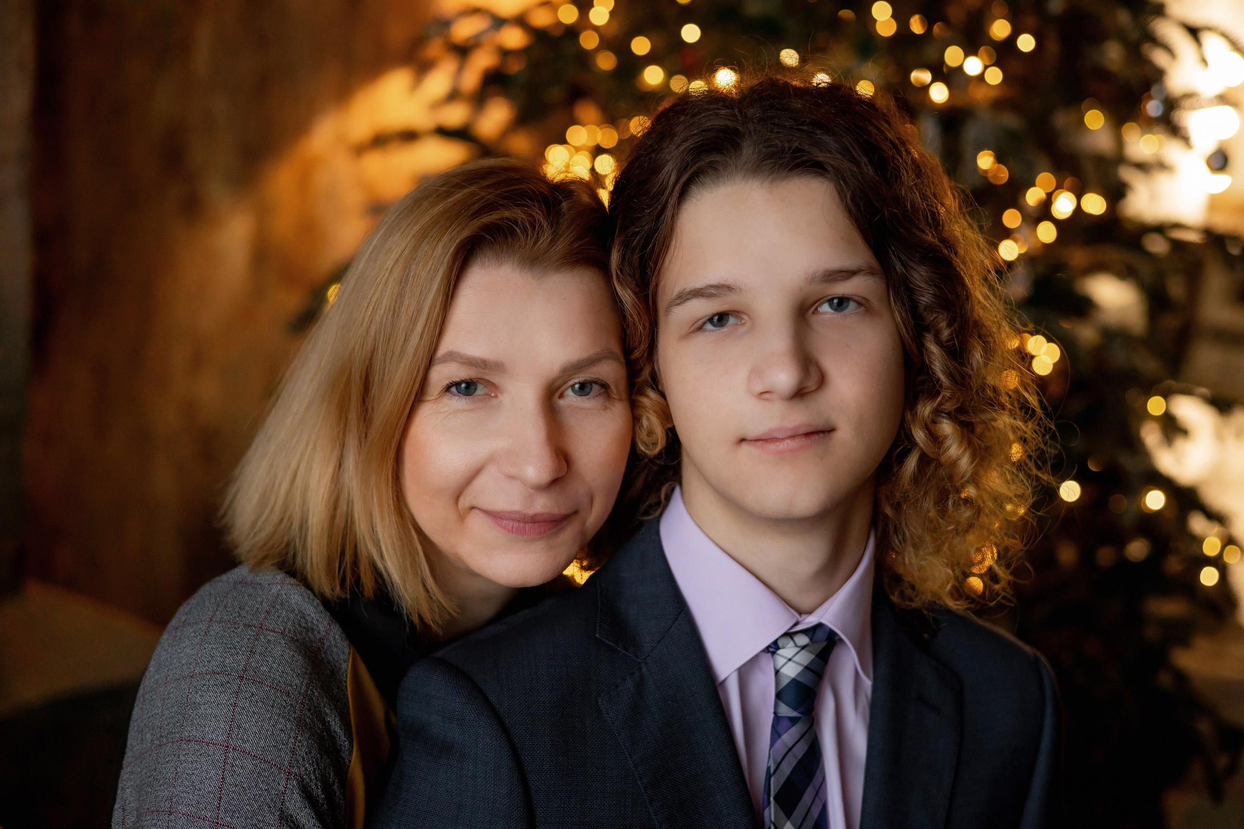 Новогодняя фотосессия для большой семьи. Семейный фотограф в Москве