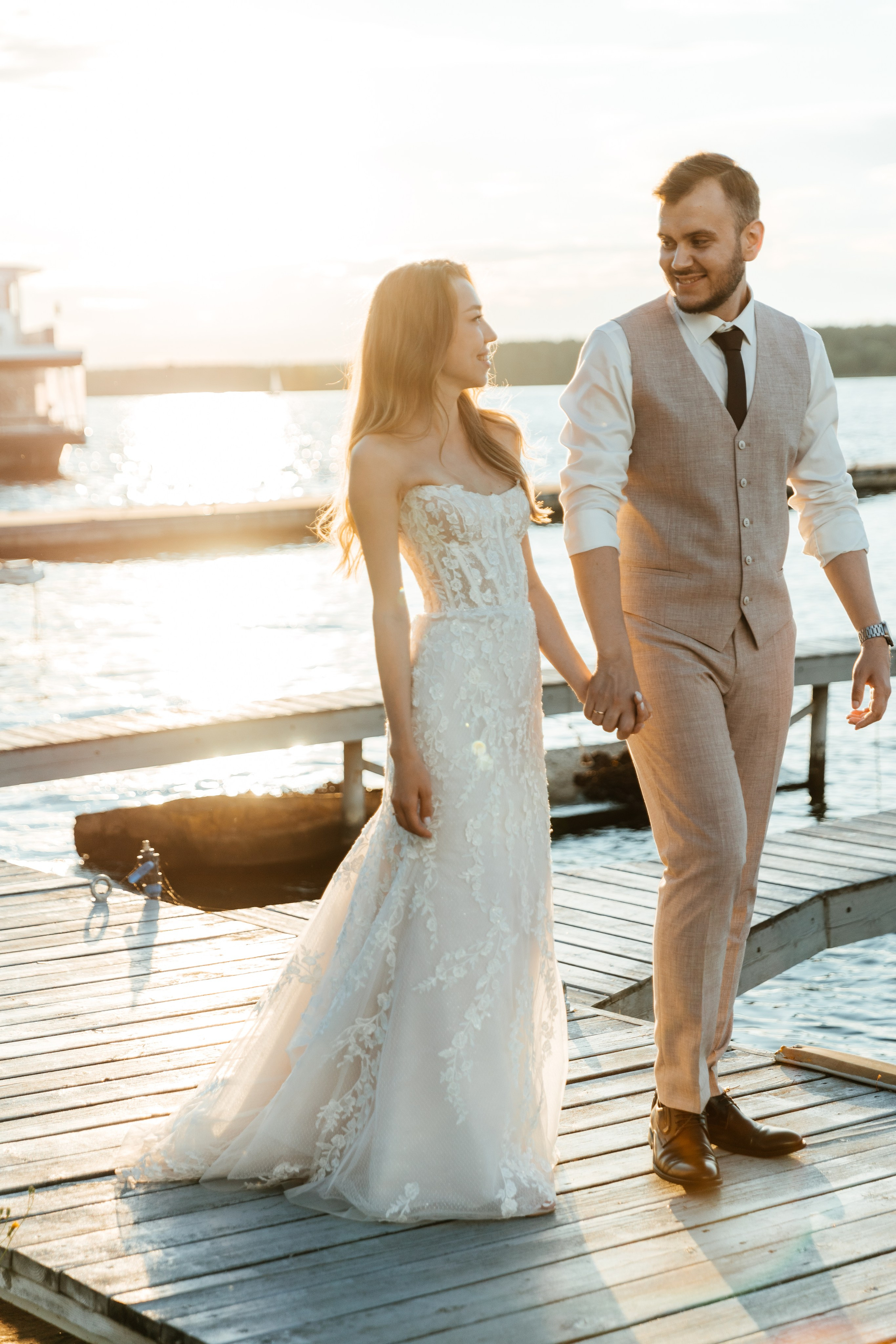 Мария и Александр | Radisson | Rodina Yaht Club. Свадебный фотограф Ангелина Зотова | Обнинск, Москва, Калуга