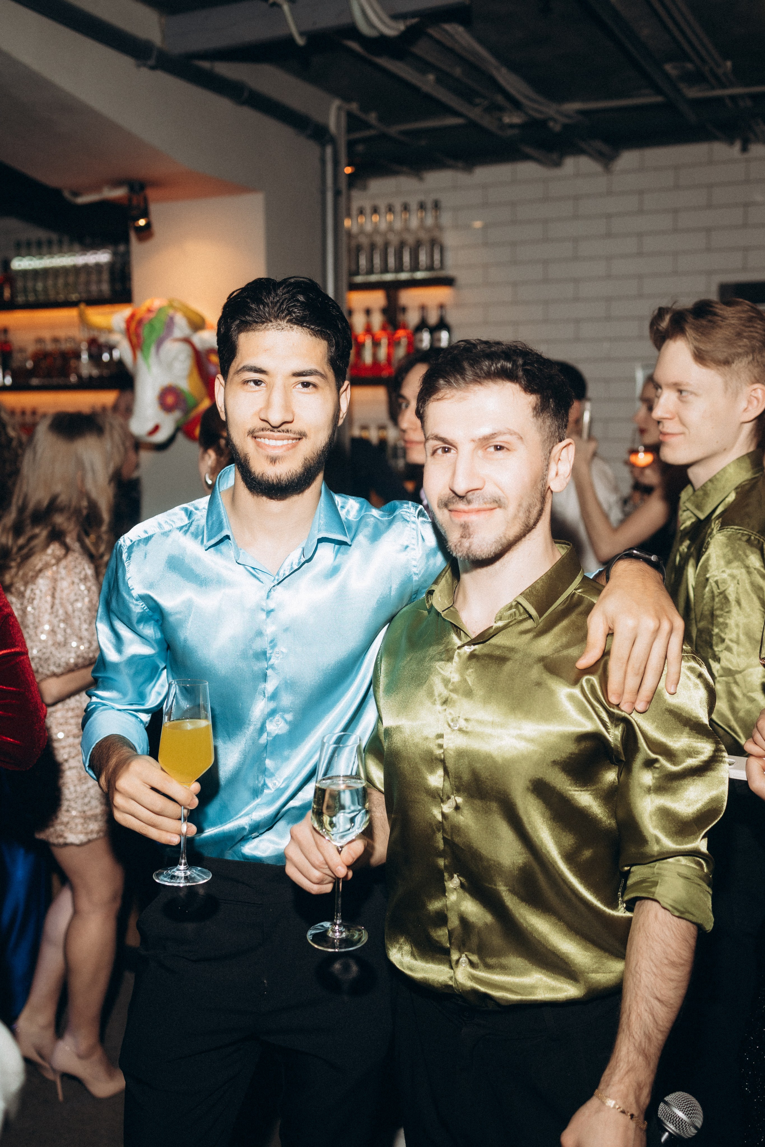 Новогодний корпоратив ресторан Рибай. Фотограф Артем Бросов в Санкт-Петербурге и Дубае