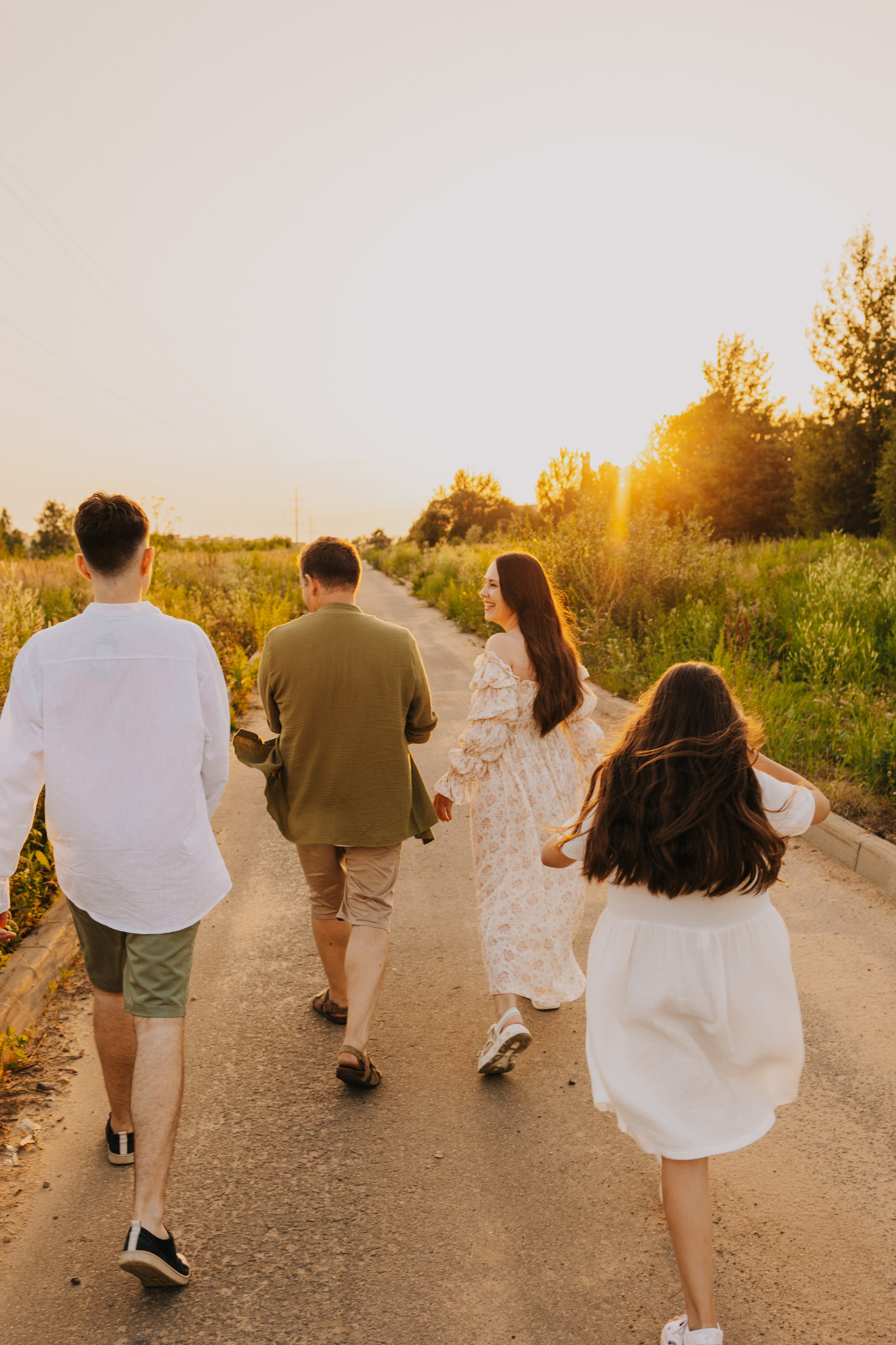 Семейный Пикник: Летняя Съемка