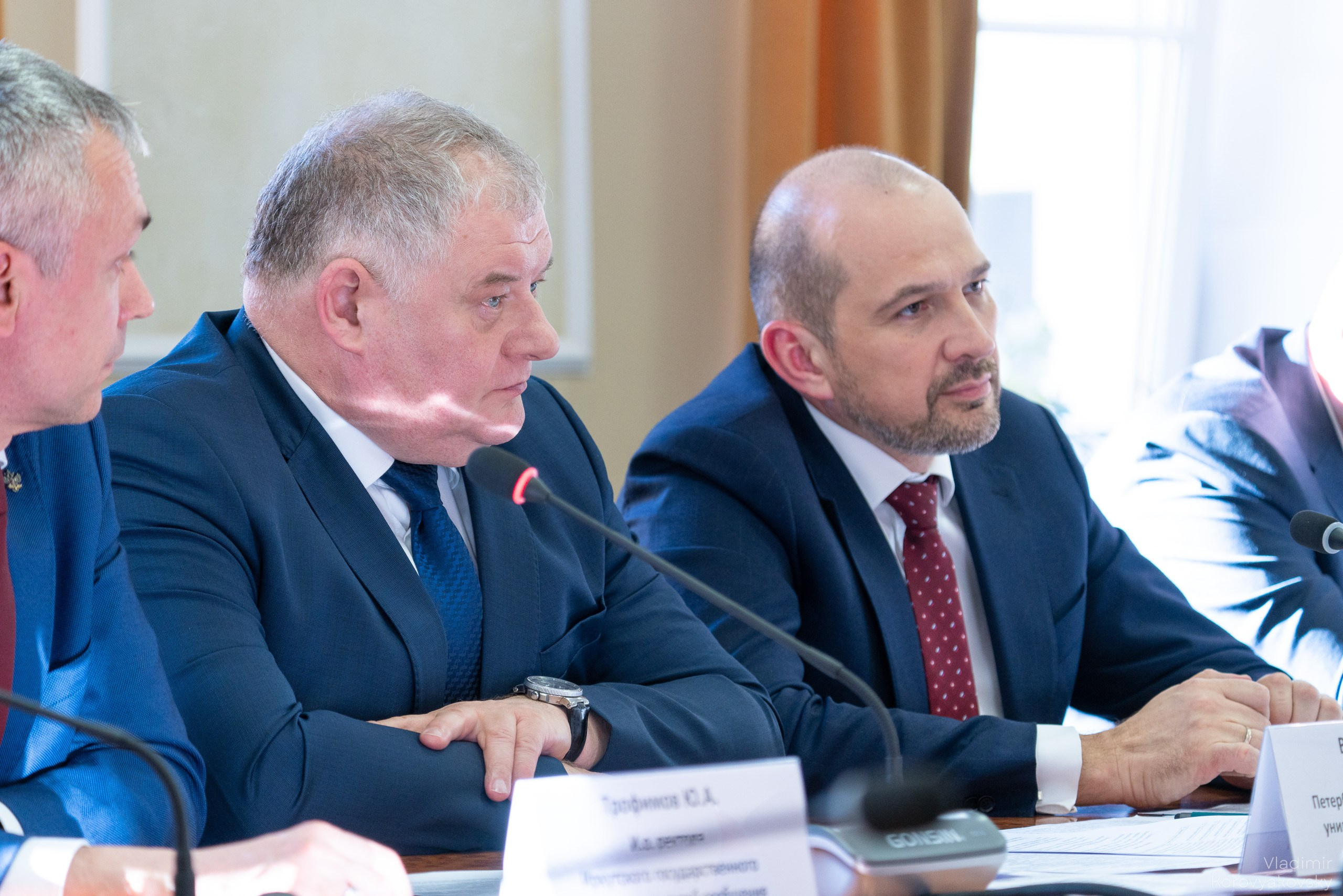 Совещание руководства ПГУПС с Делегациями Исполнительного агентства Правительства Монголии и делегацией АО «УБЖД». Фотограф Владимир Коровяковский