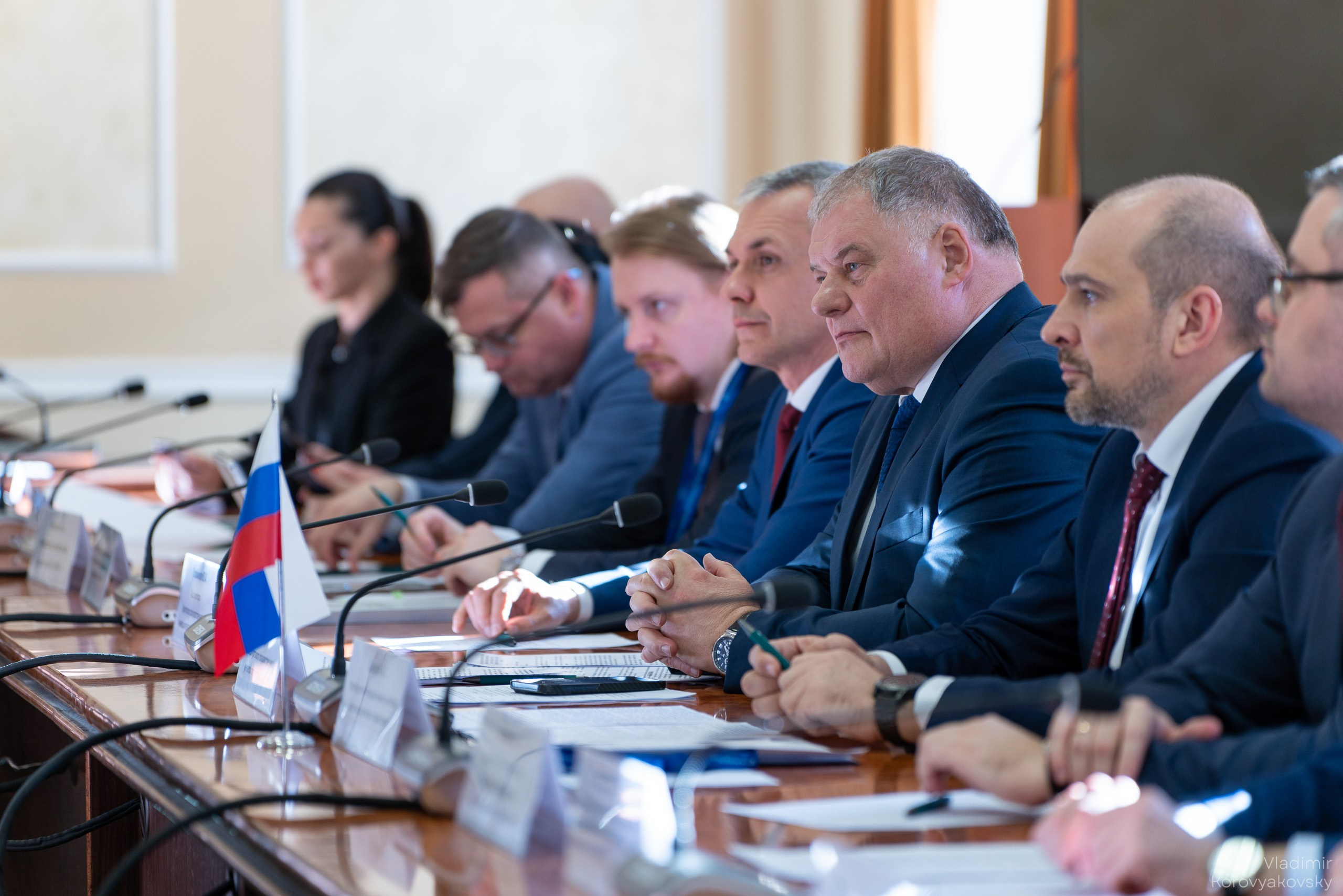 Совещание руководства ПГУПС с Делегациями Исполнительного агентства Правительства Монголии и делегацией АО «УБЖД». Фотограф Владимир Коровяковский