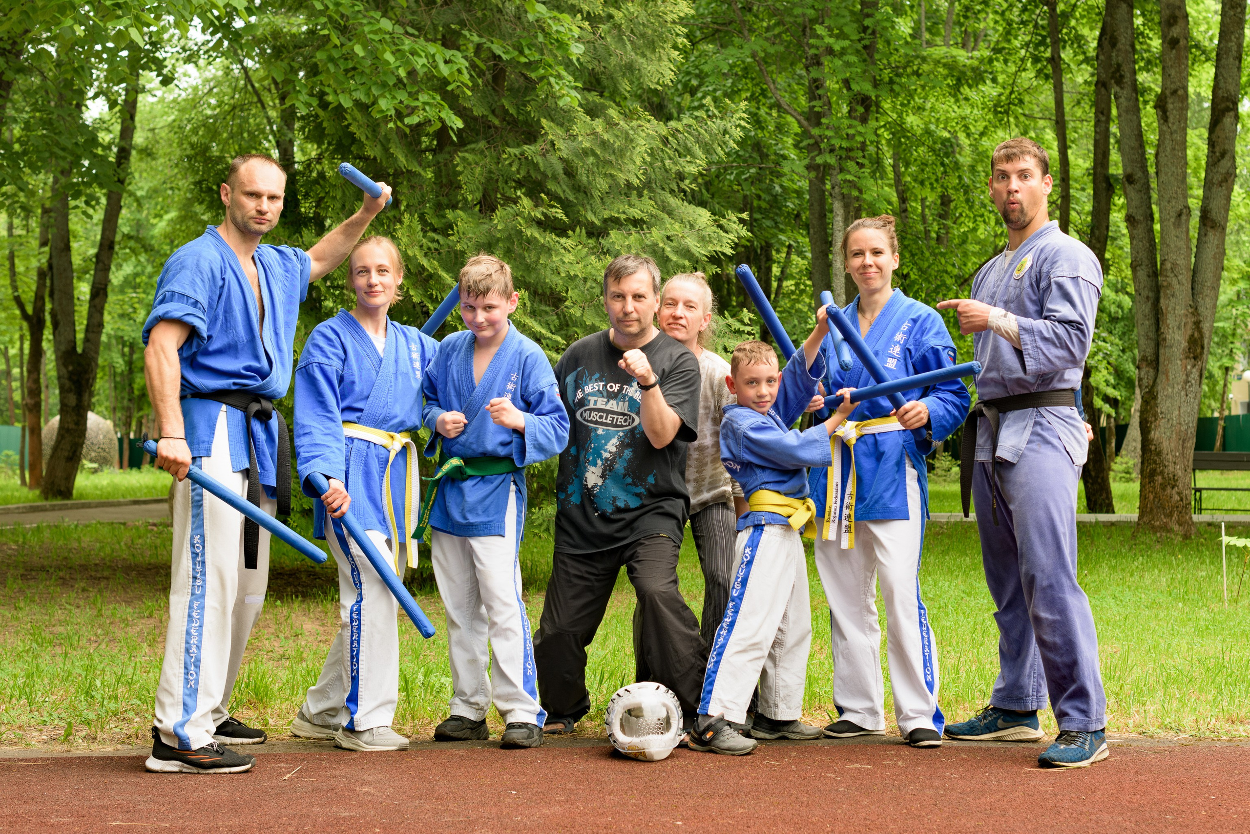 Летние тренировочные боры Школы Боевых Искусств «МОН» 2022 г. общее фото