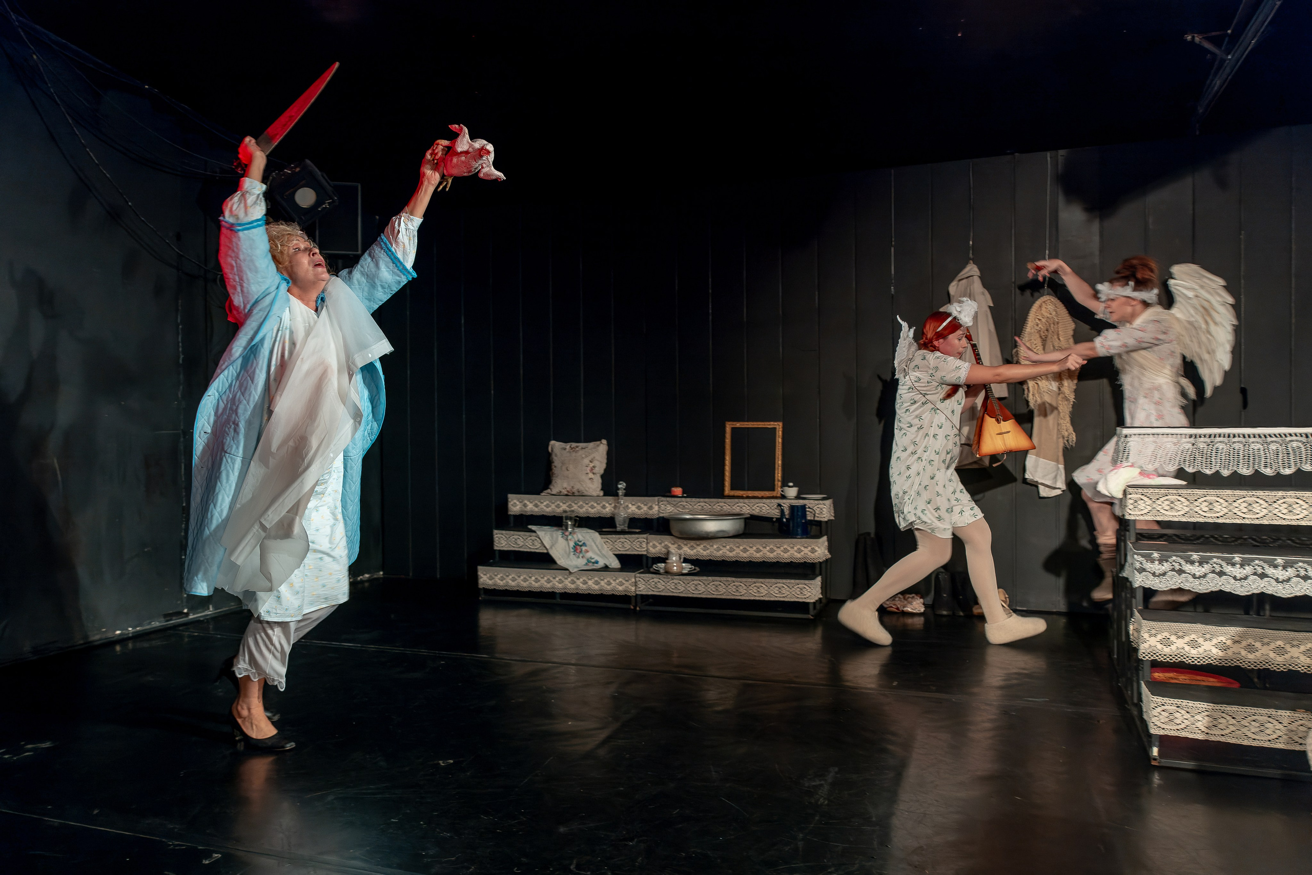 Театр Эрмитаж, «Старушки». Фотограф и режиссер Московко Екатерина