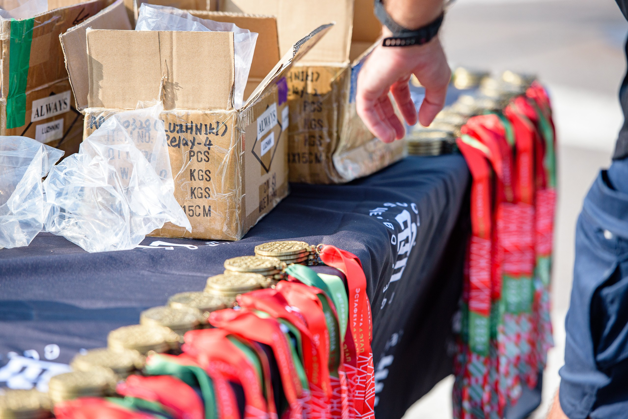 Полумарафон Лужники. Репортажный фотограф Сергей Квартальнов
