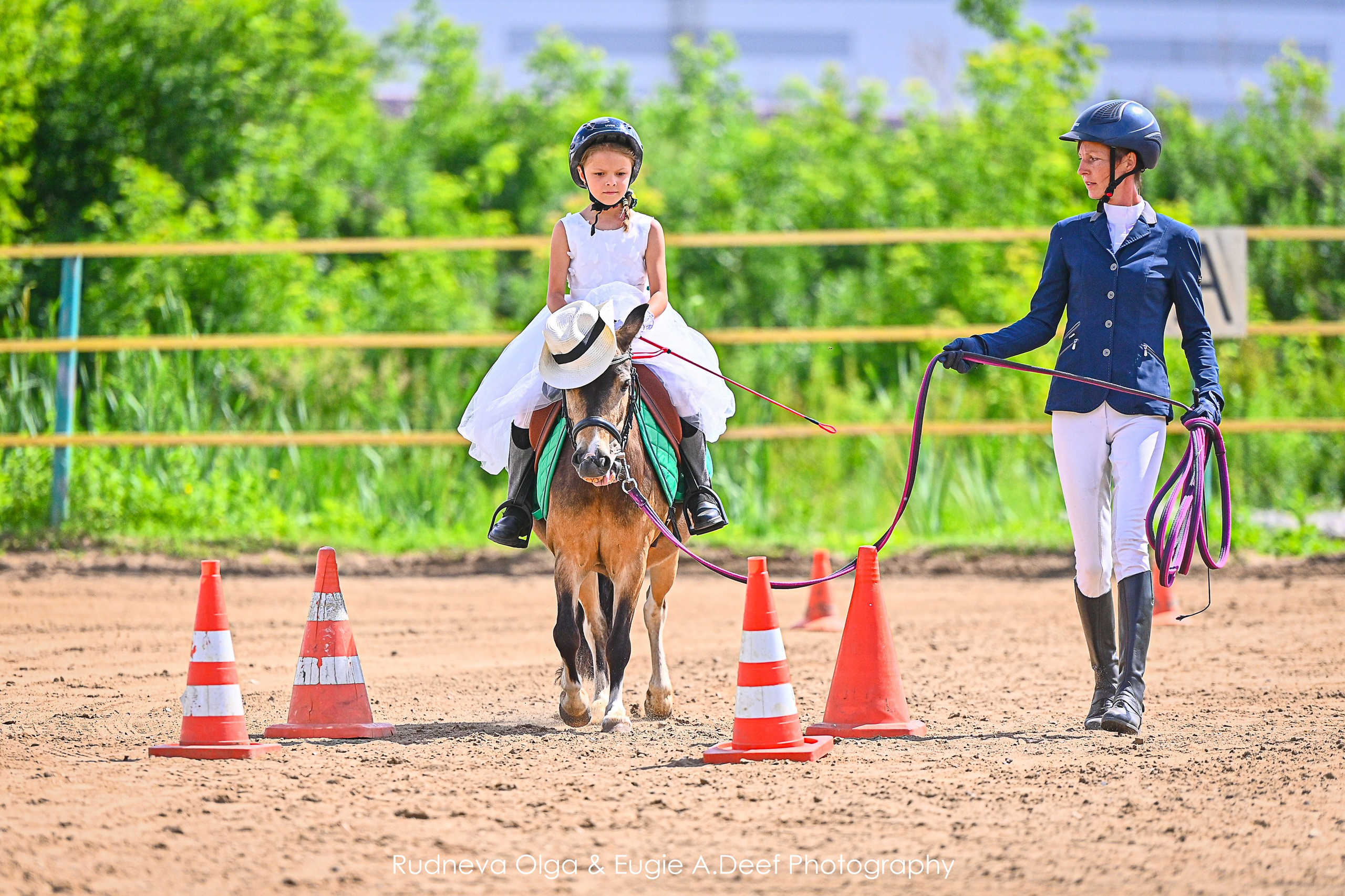 КСК Горки — традиционный Ежегодный Костюмированный КЮР- 2024. ТУРНИРНАЯ КОННАЯ ФОТОГРАФИЯ, Руднева Ольга и Евгений Адеев