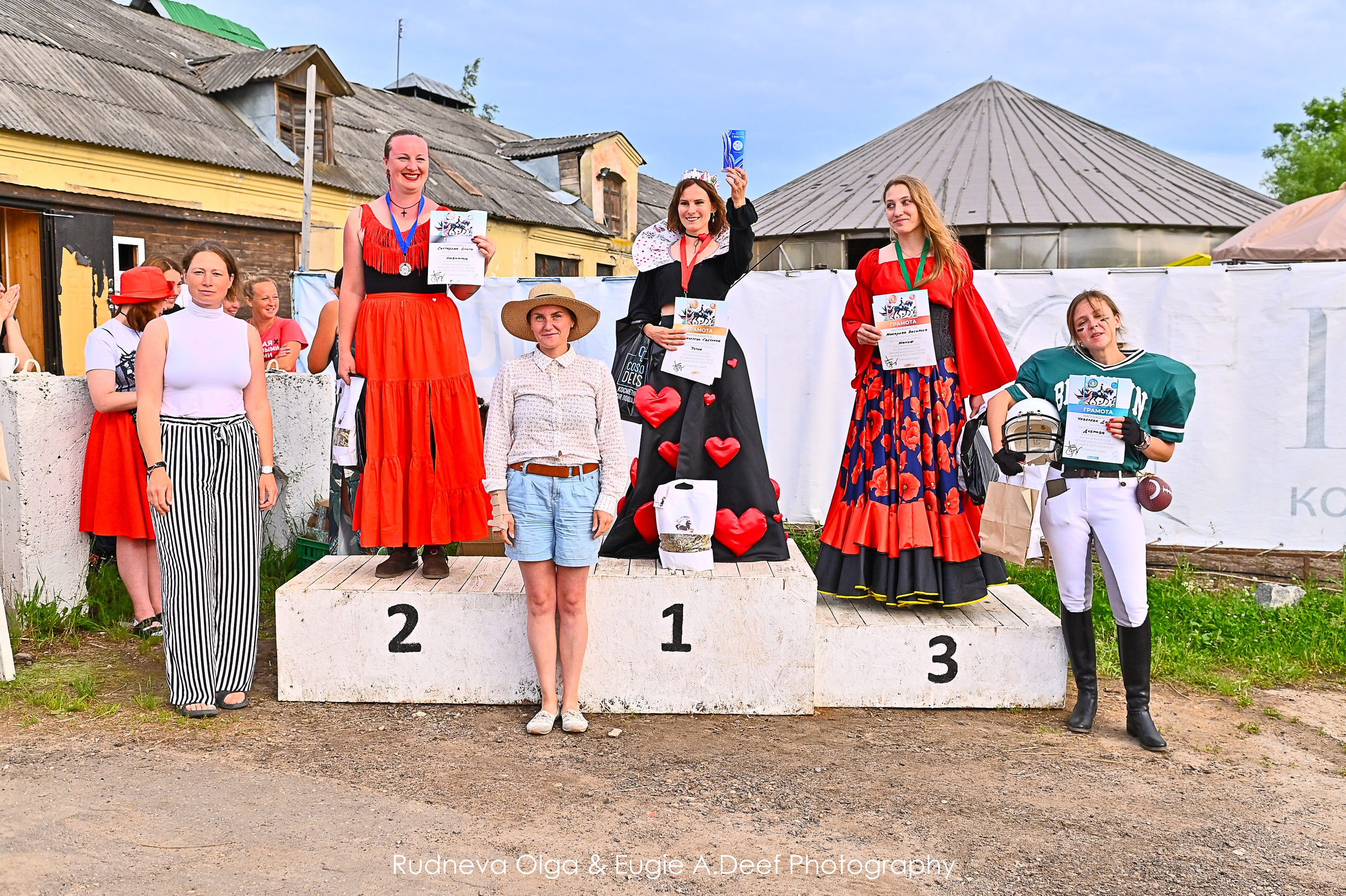 КСК Горки — традиционный Ежегодный Костюмированный КЮР- 2024. ТУРНИРНАЯ КОННАЯ ФОТОГРАФИЯ, Руднева Ольга и Евгений Адеев