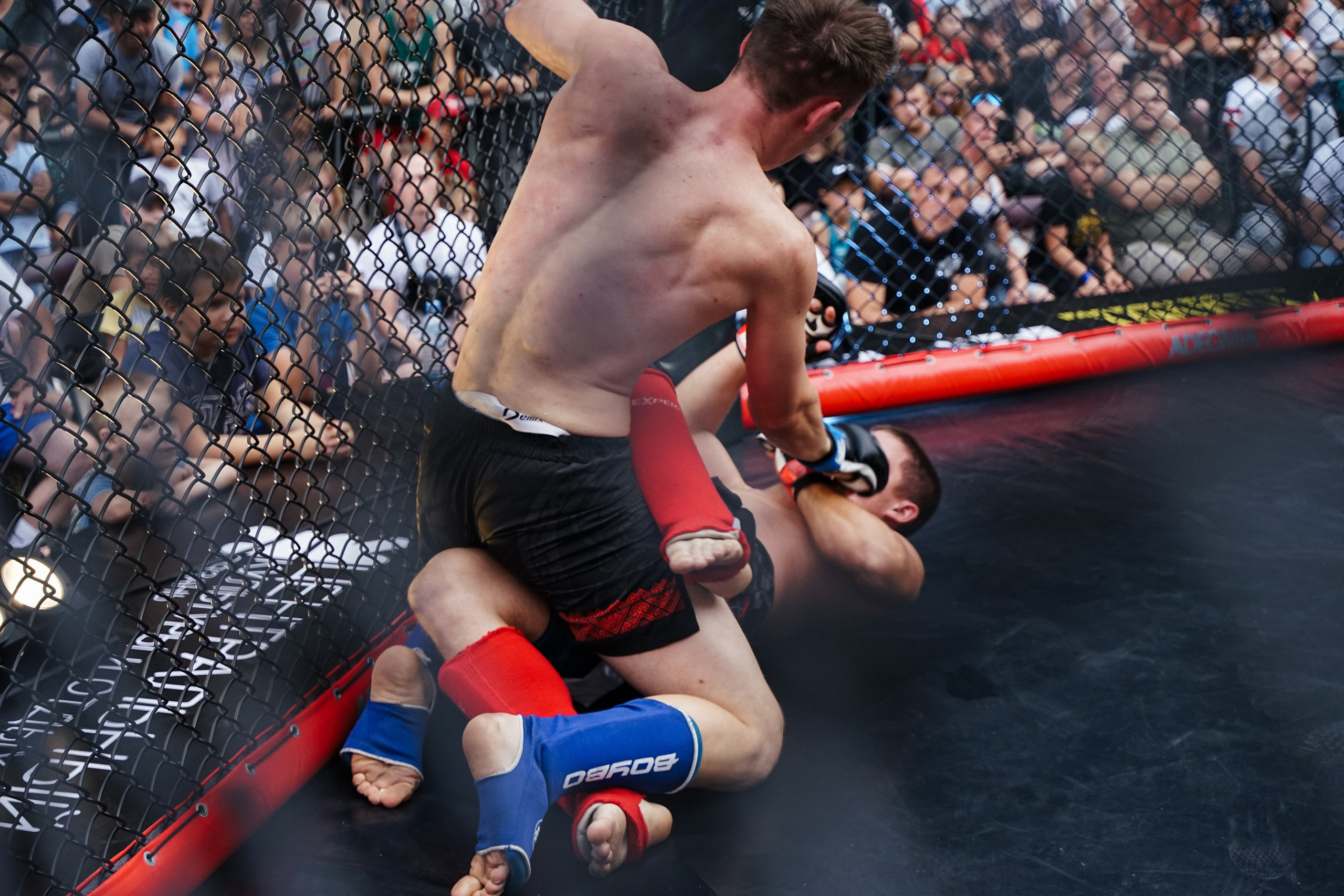 Вечер боев в ЦПКиО. Фотограф Надежда Погребняк | Рязань | Москва