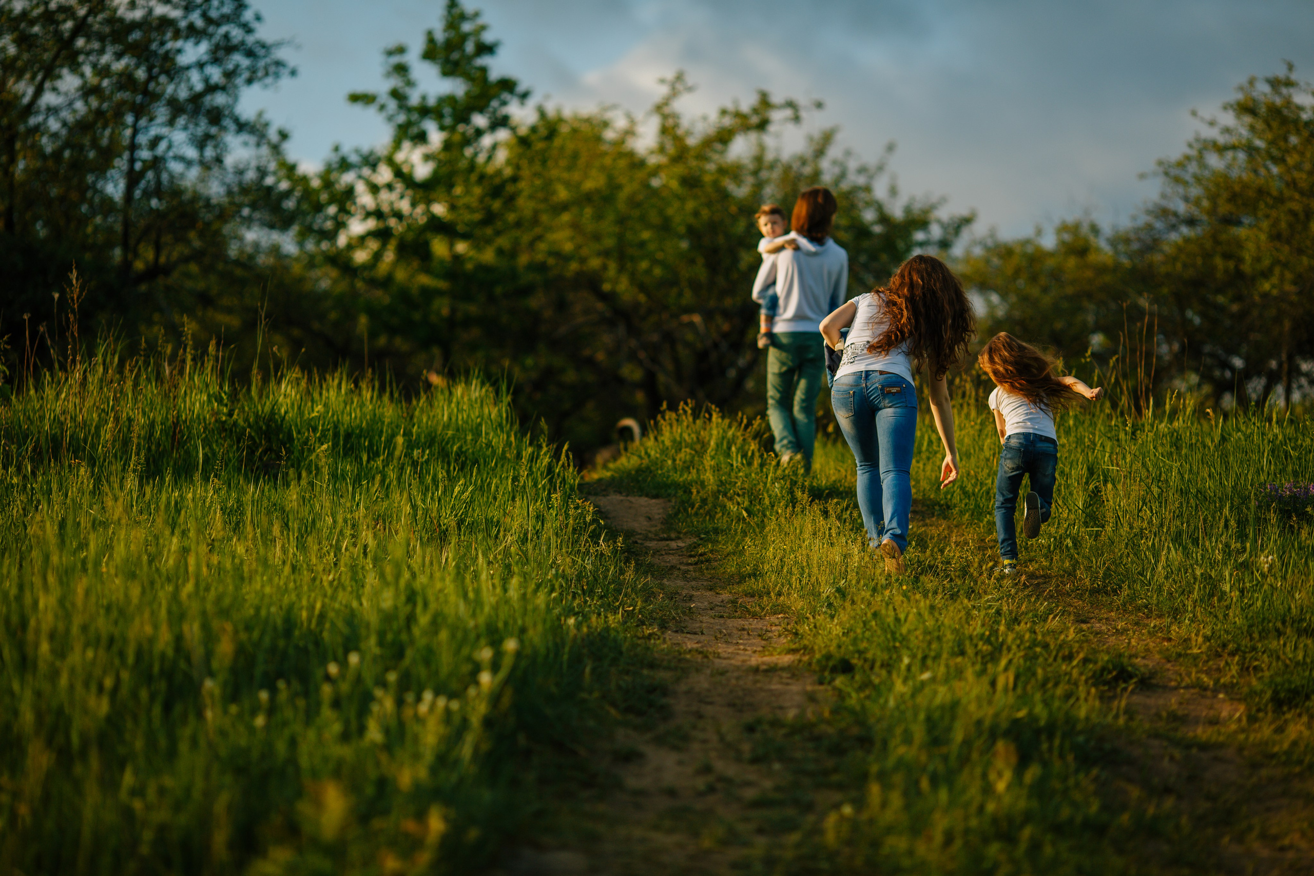 Ира, Саша, Ксюша, Макс. Фотограф Александра Рышкова