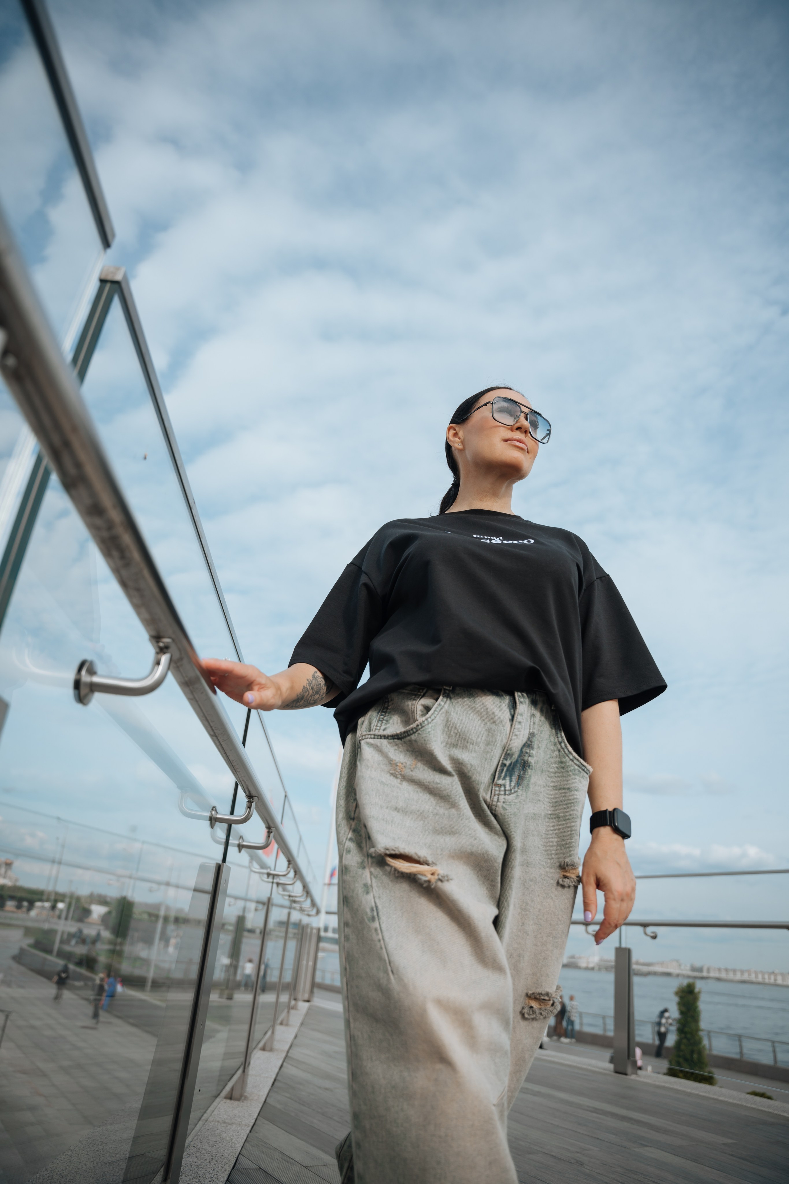 Елена. Лахта центр. Портретный фотограф в Санкт-Петербурге Дмитриева Наталия