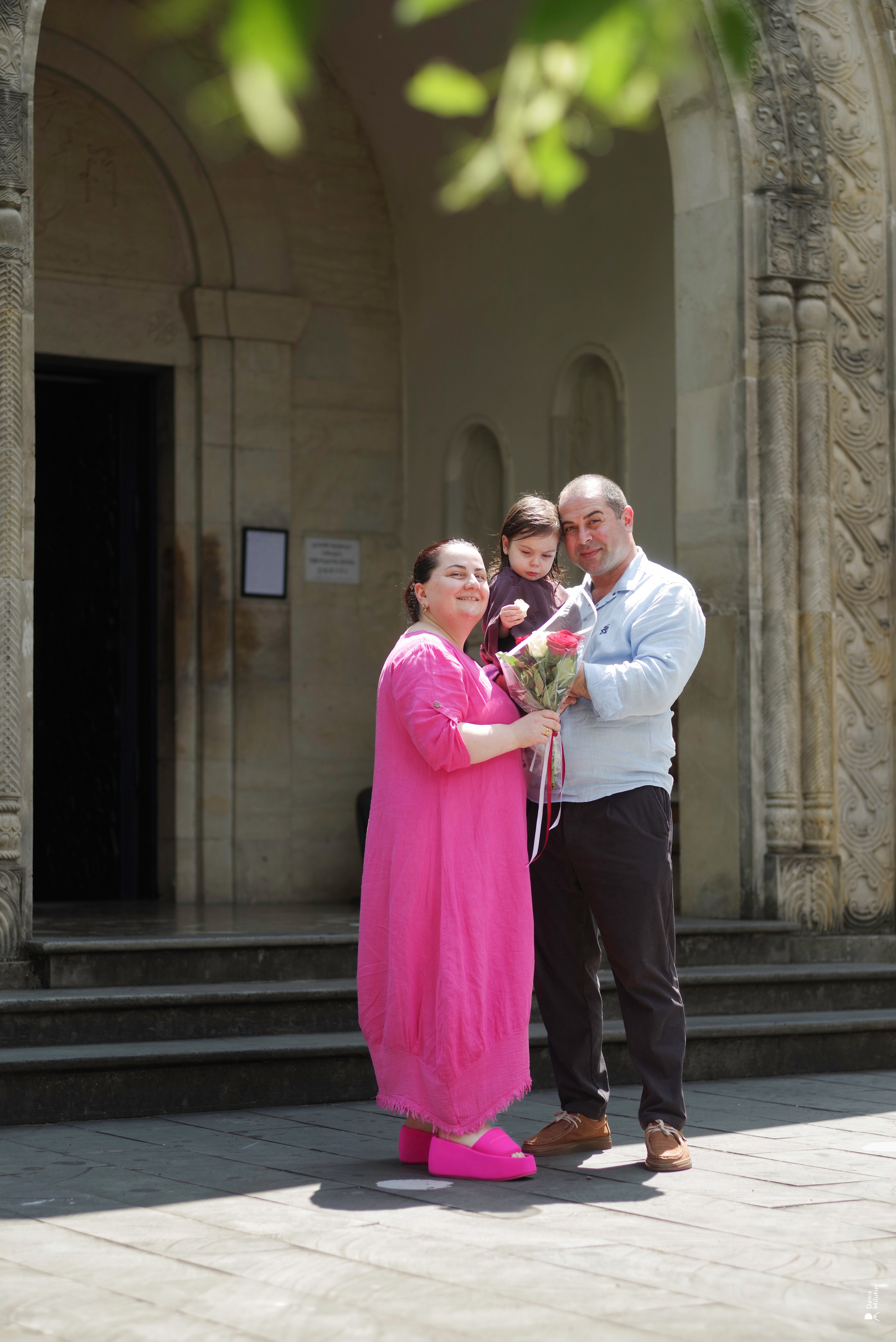 Крещение Сенаки. Портретный фотограф Денис Милютин