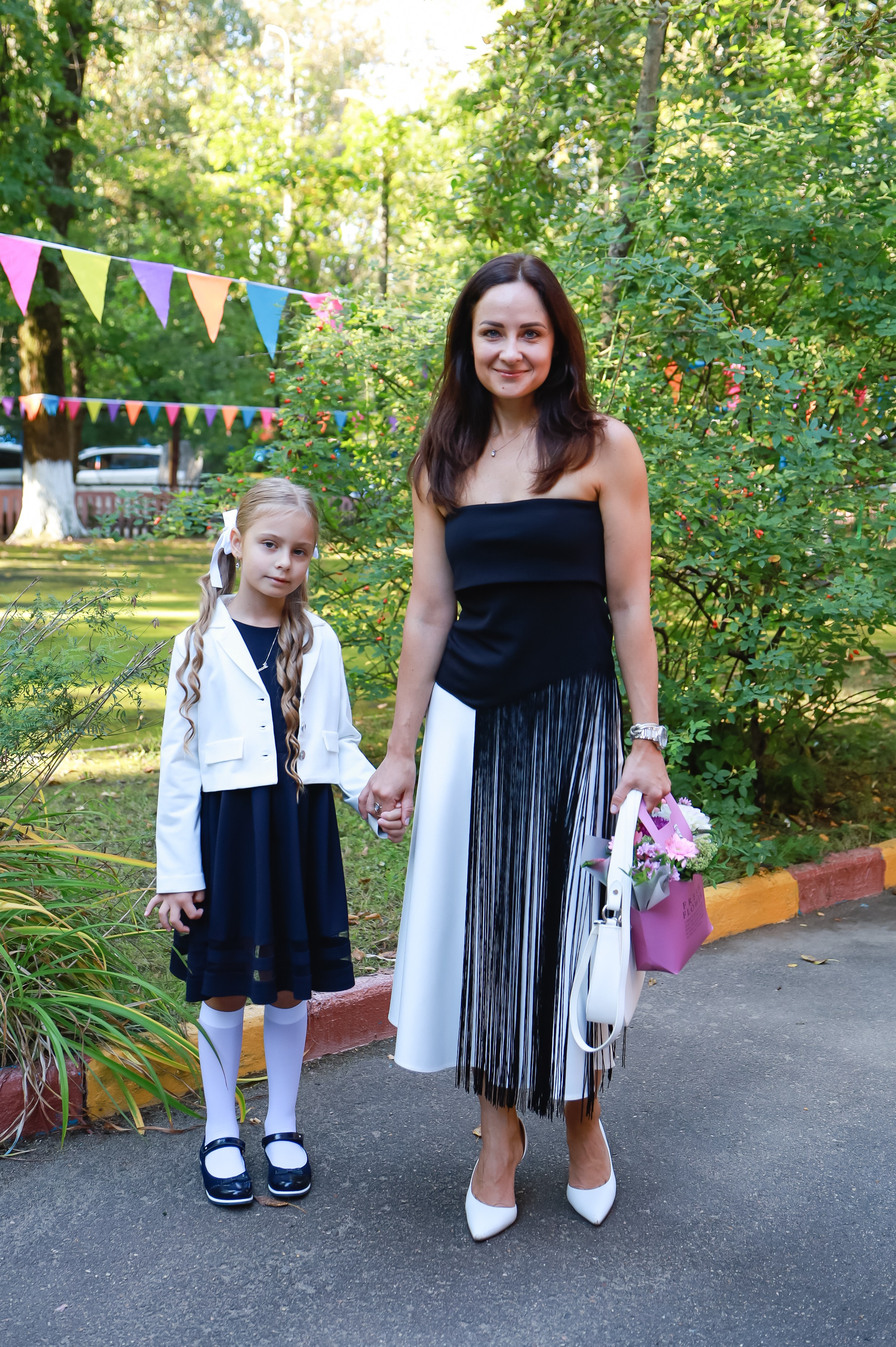 1 сентября на линейке и в школе. Визуал для эспертов и блогеров