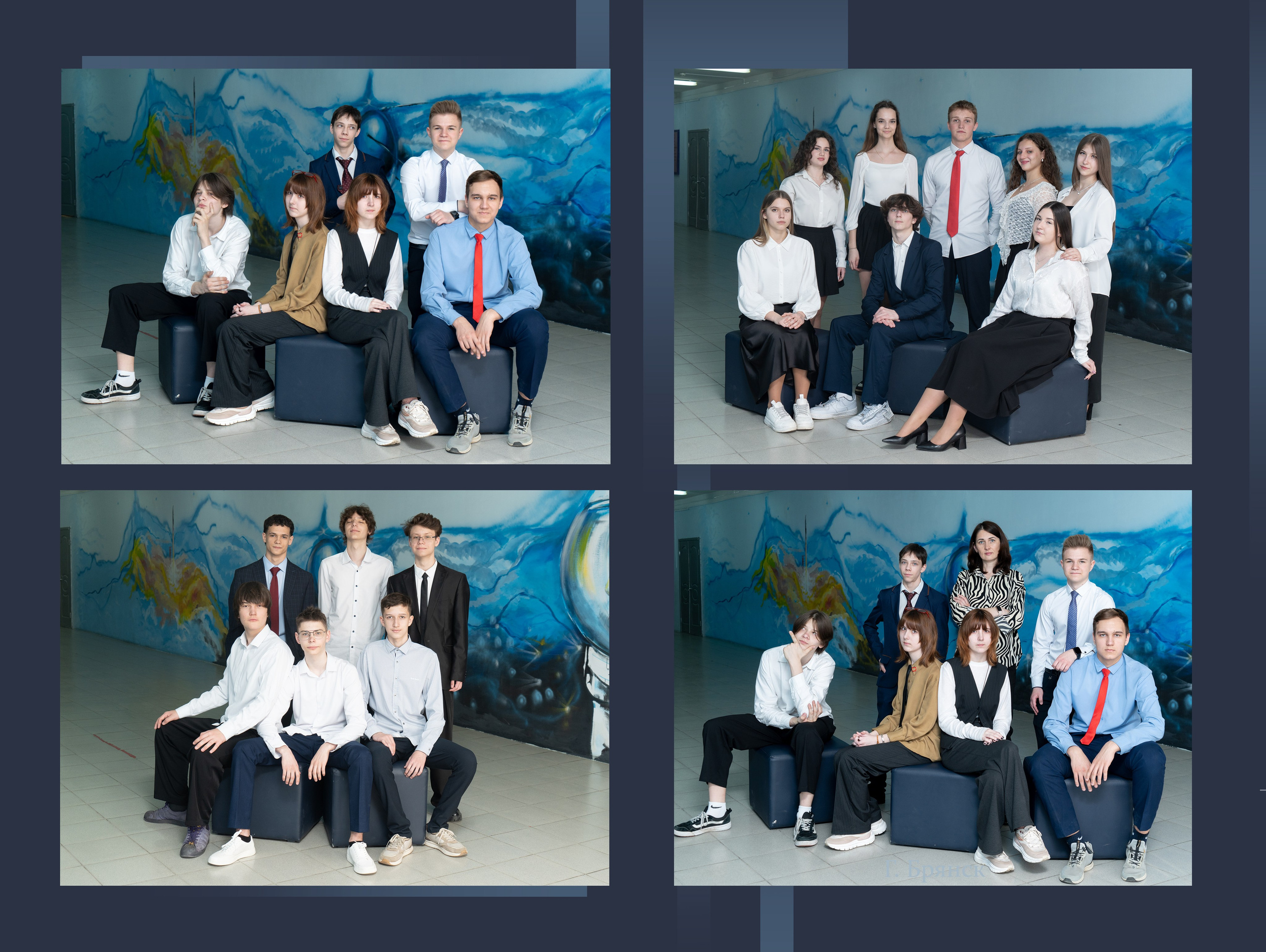 2000 руб. 2 разворота (4 страницы). Выпускные альбомы для школы и детского сада. Брянск, Дятьково