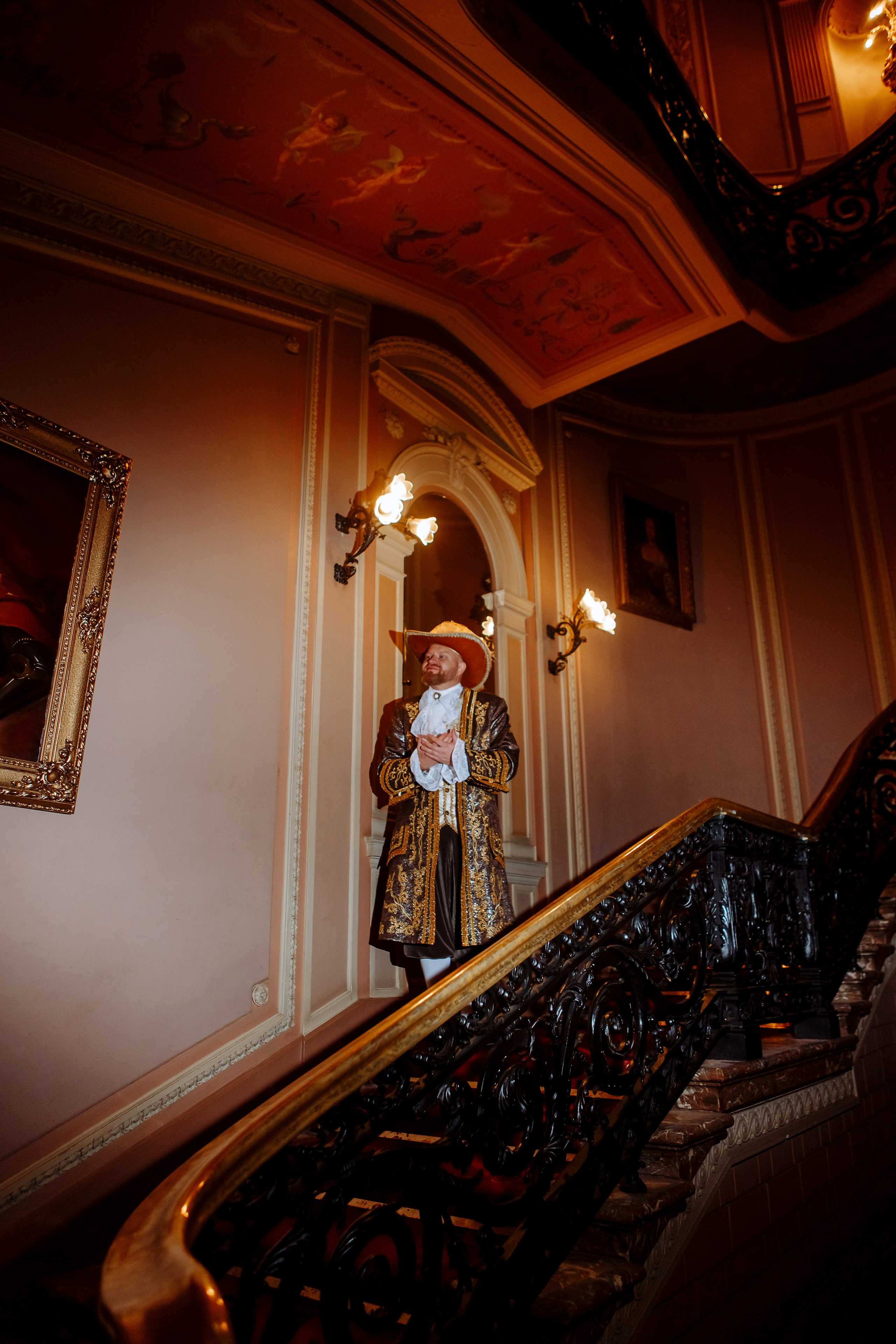 День рождения Сергея (костюмированный бал в отеле Талеон). Свадебный фотограф в Санкт-Петербурге