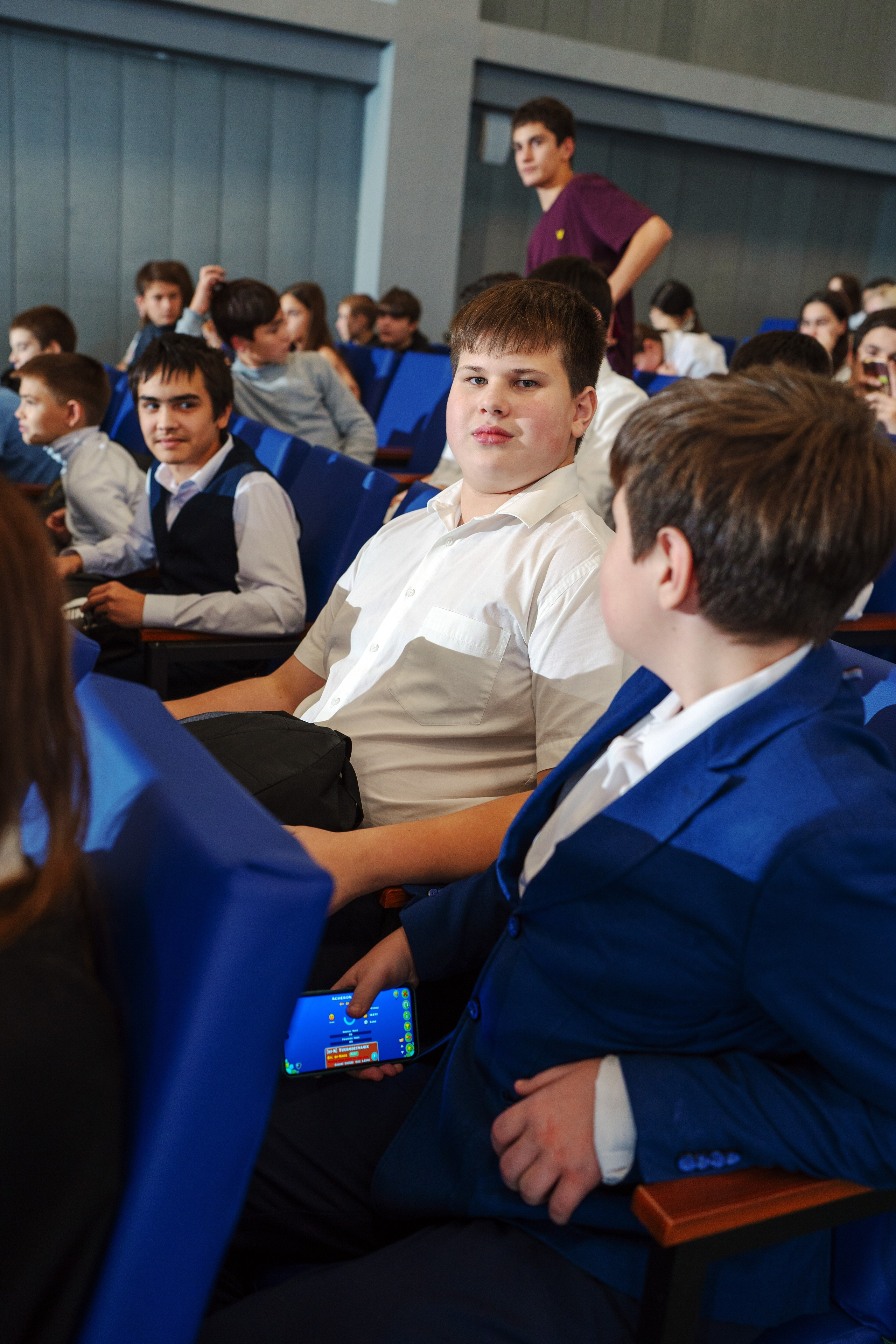 Лекция по киберспорту в школе № 2, п. Энем